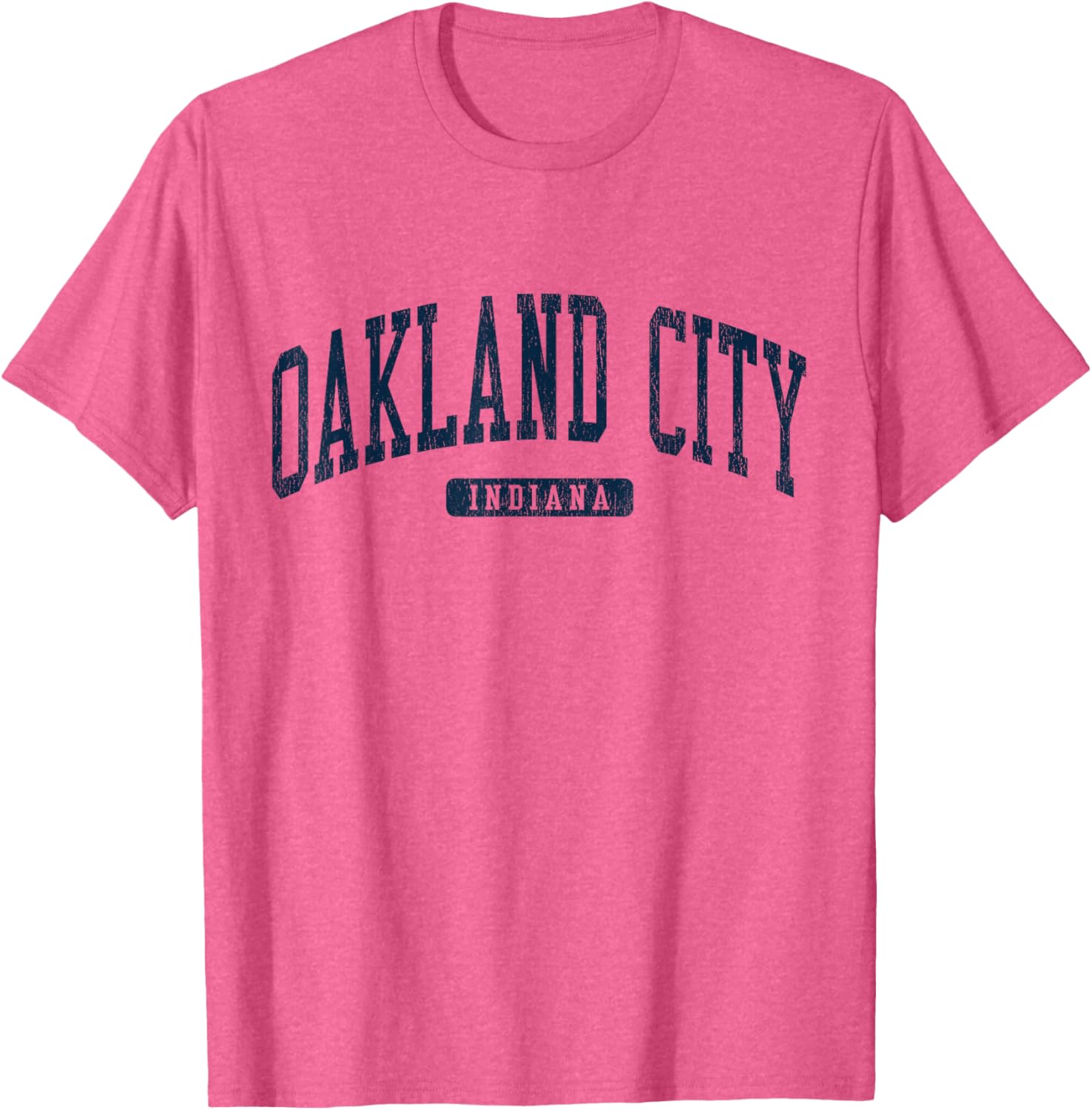 Oakland City Indiana College University Style Blue T-Shirt for Men and Women - 9