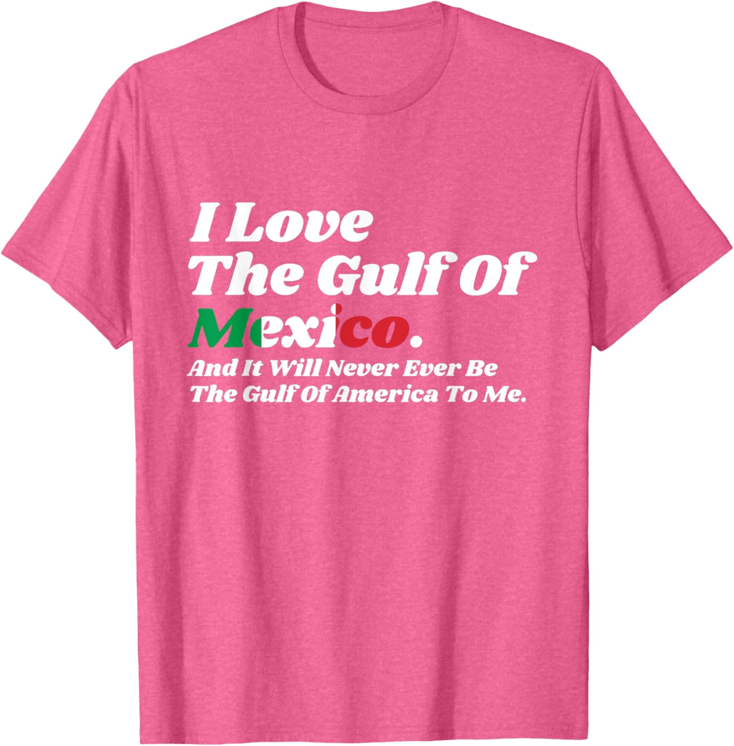 Love the Gulf of Mexico Pride Statement T-Shirt for Beach Lovers - 4