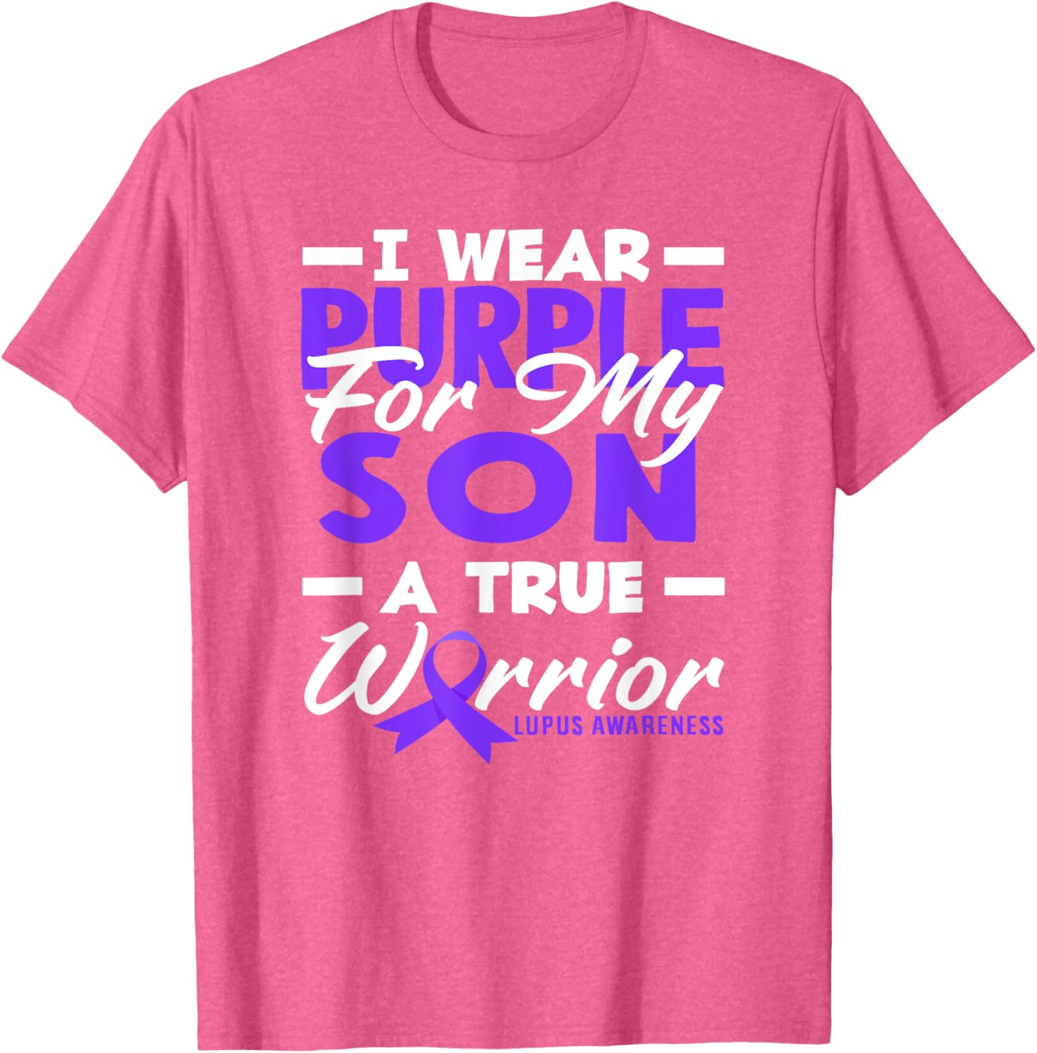 Wear Purple for Lupus Awareness T-Shirt for Proud Moms and Warriors - 27
