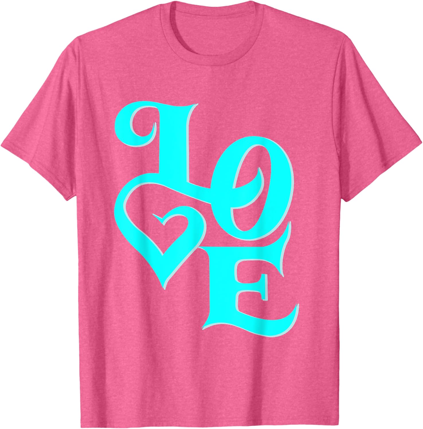 Stylish Turquoise Graphic T-Shirt Perfect for Fashionable Outfits - 9