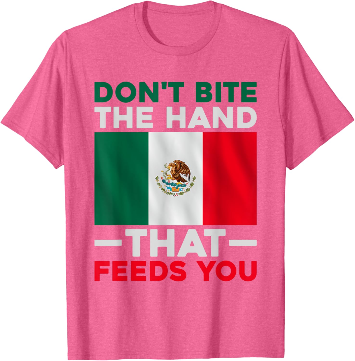 Don't Bite the Hand That Feeds You Immigration Ice Raids T-Shirt - 18