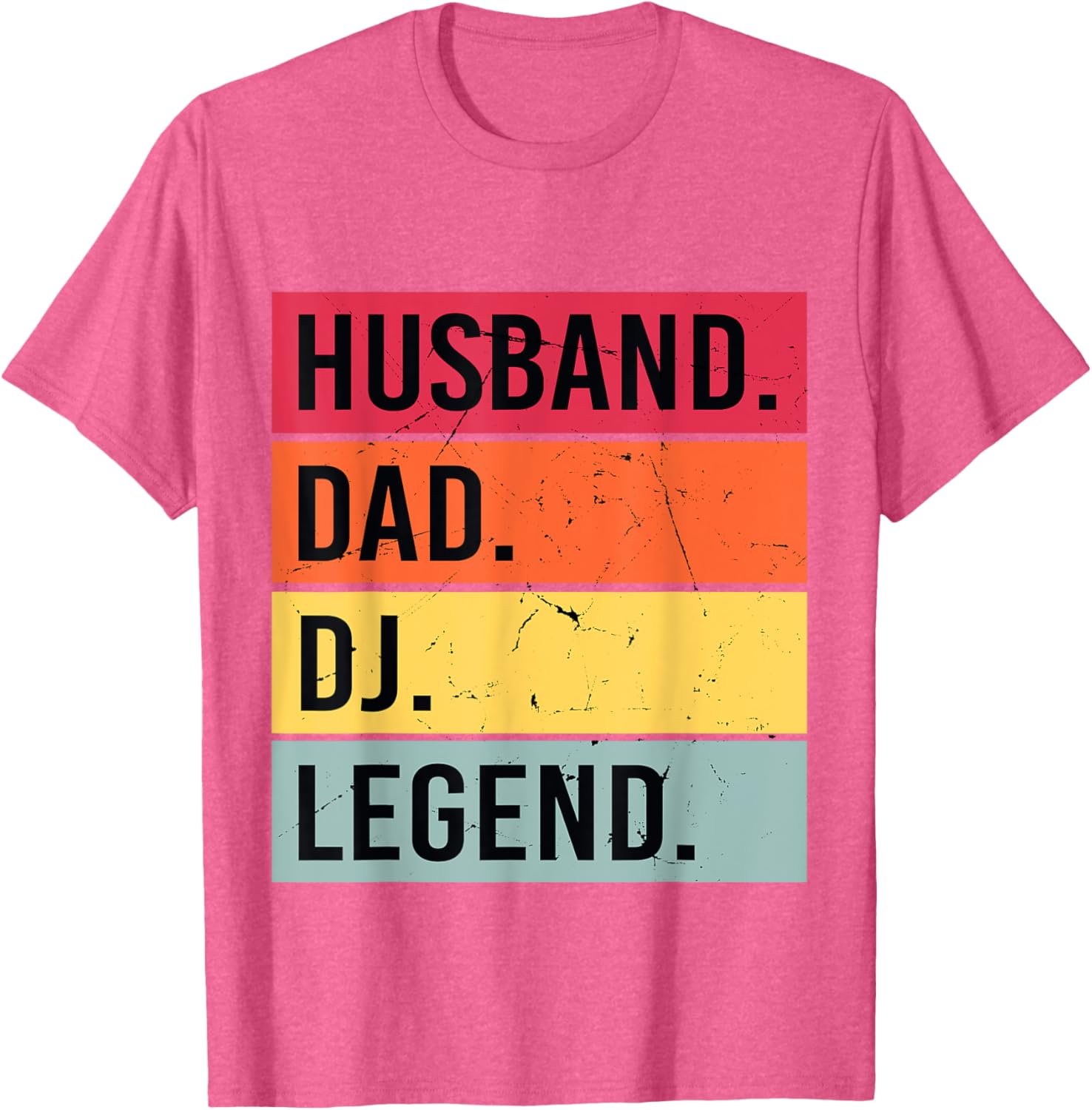 Husband Dad DJ Legend T-Shirt for Father's Day Music Lovers - 20