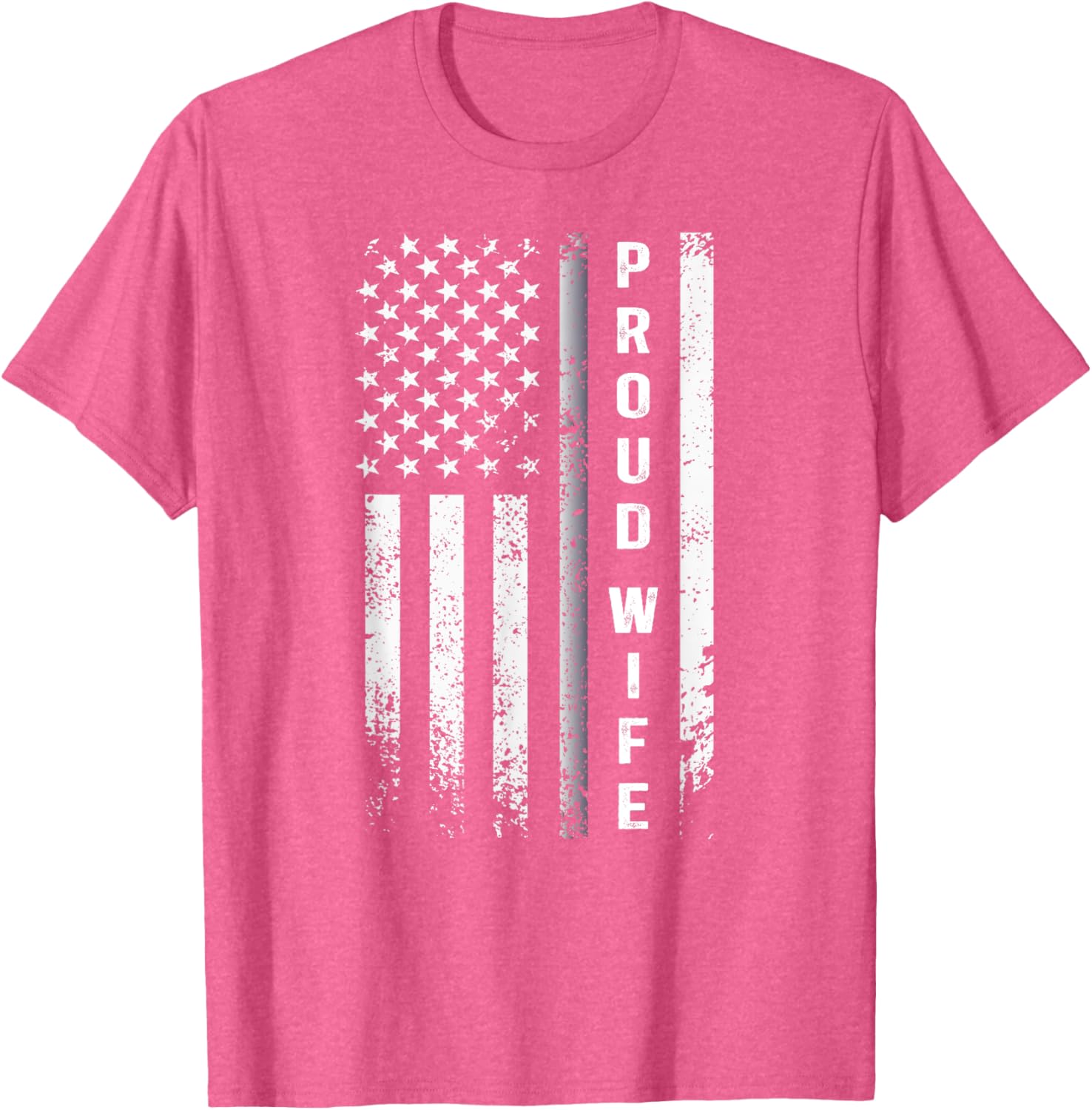 Proud Corrections Officer Wife US Flag T-Shirt Stylish and Comfortable Apparel - 12