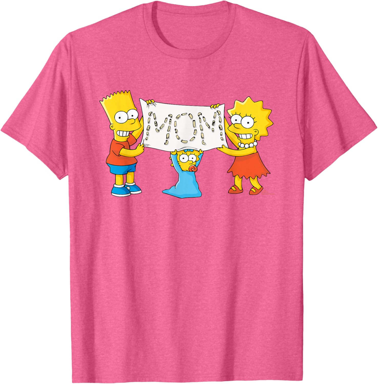 The Simpsons Macaroni Art T-Shirt Perfect Mother's Day Birthday Gift - 26