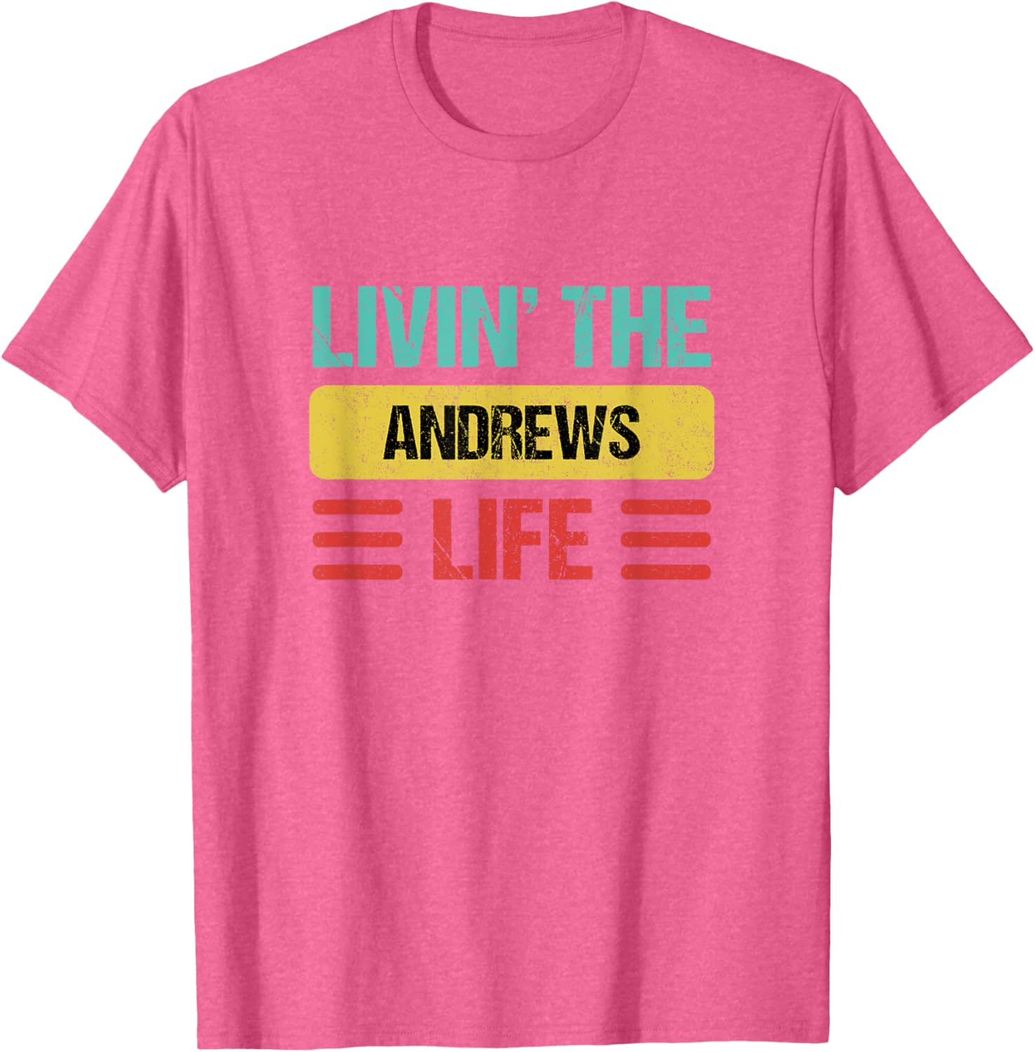 Personalized Andrews Name T-Shirt for Cool Casual Style and Fun - 16