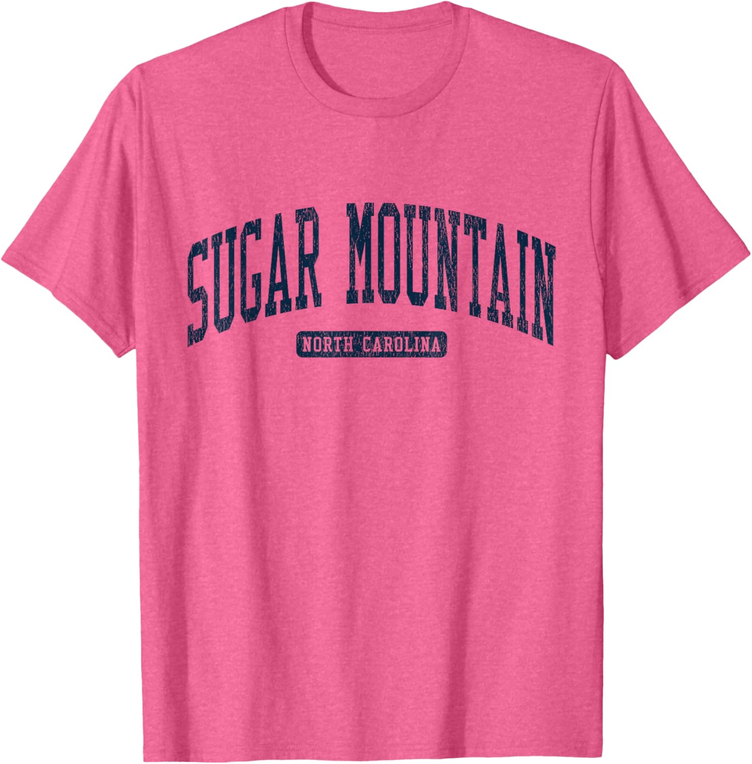 Sugar Mountain NC College University Style T-Shirt for Students and Fans - 5