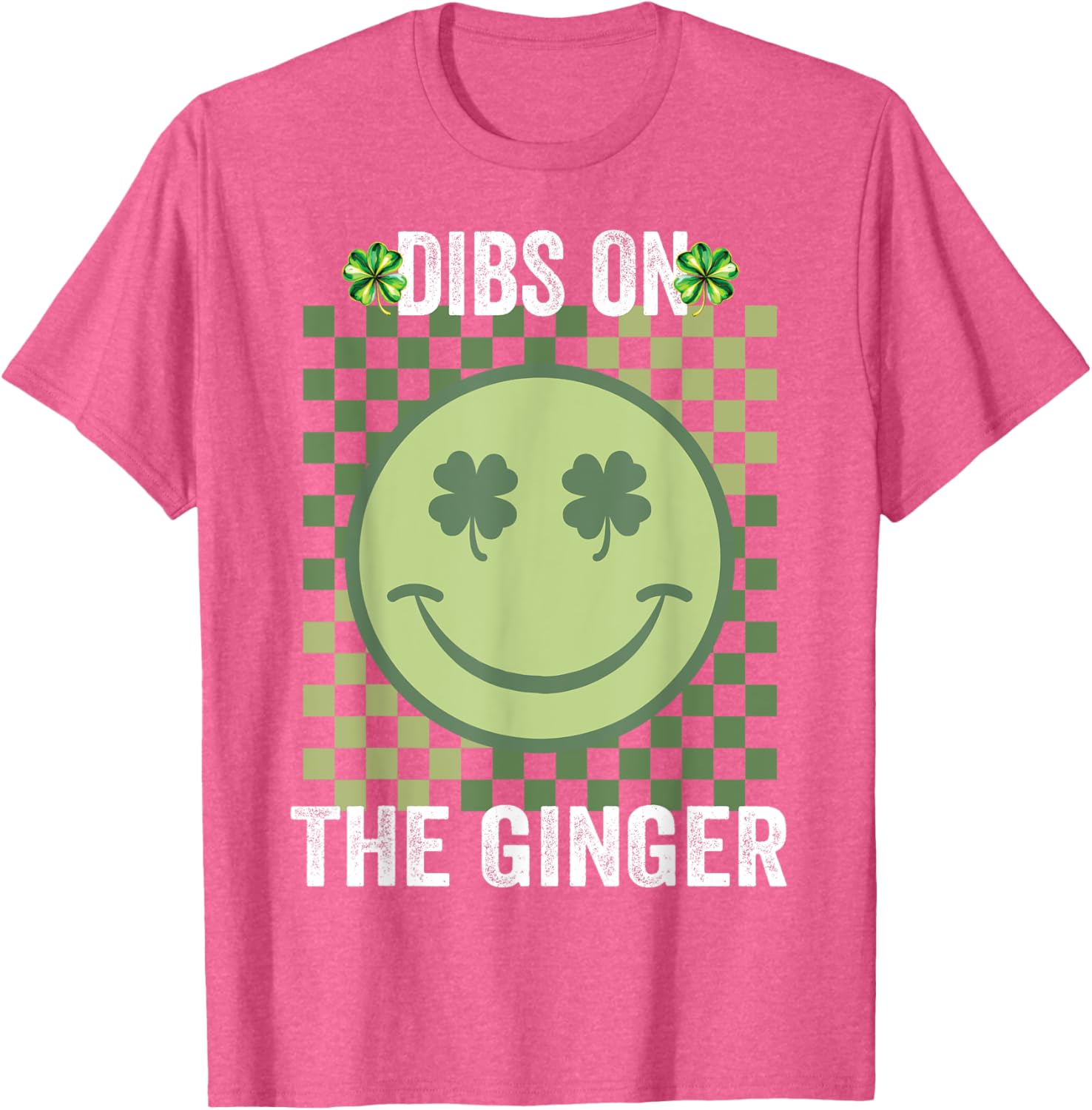 Dibs on the Ginger St Patrick's Shamrock T-Shirt for Women and Girls - 15