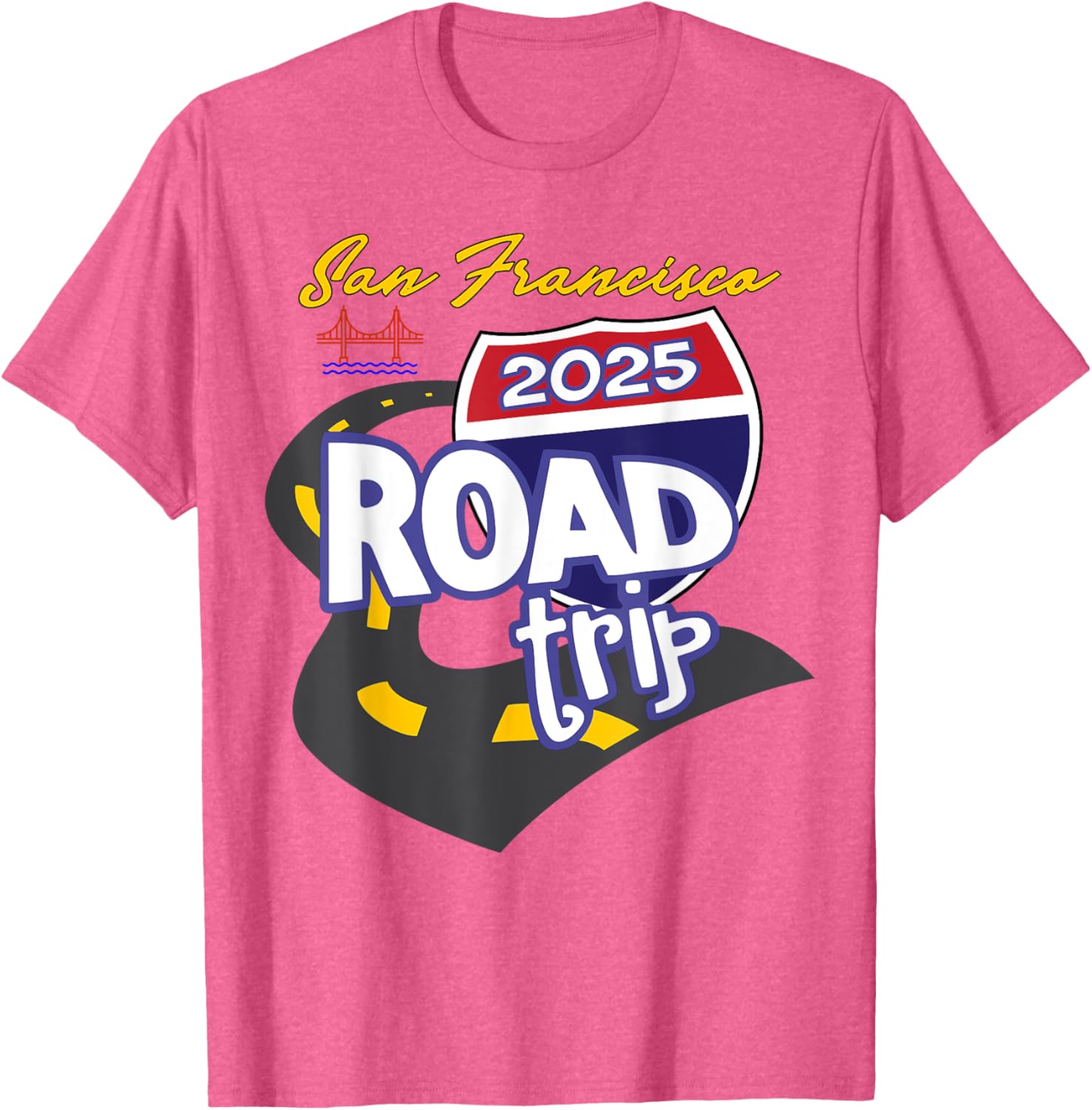 2025 San Francisco Road Trip T-Shirt for Travel Lovers and Adventurers - 12