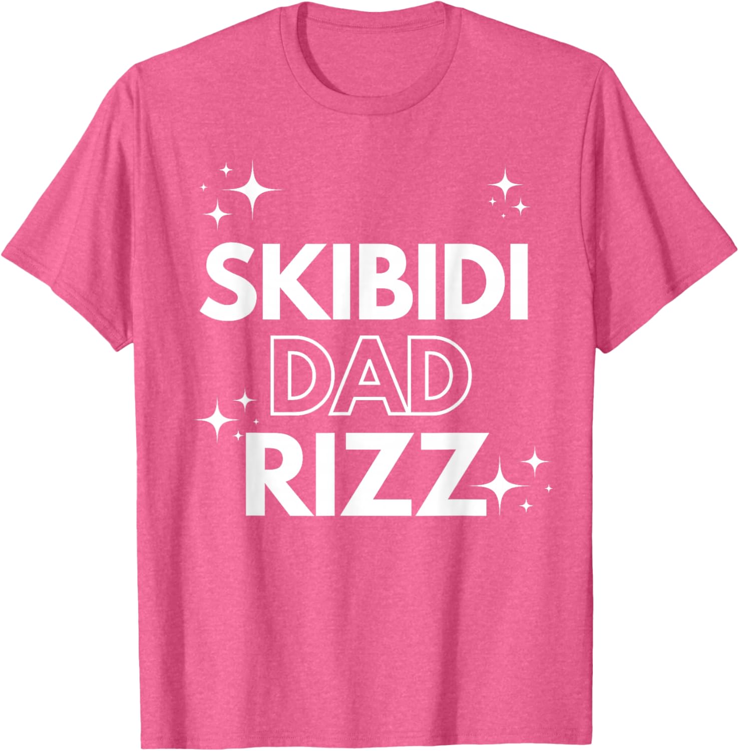 Funny Father's Day Skibidi Dad Rizz T-Shirt for Middle School Dads - 22
