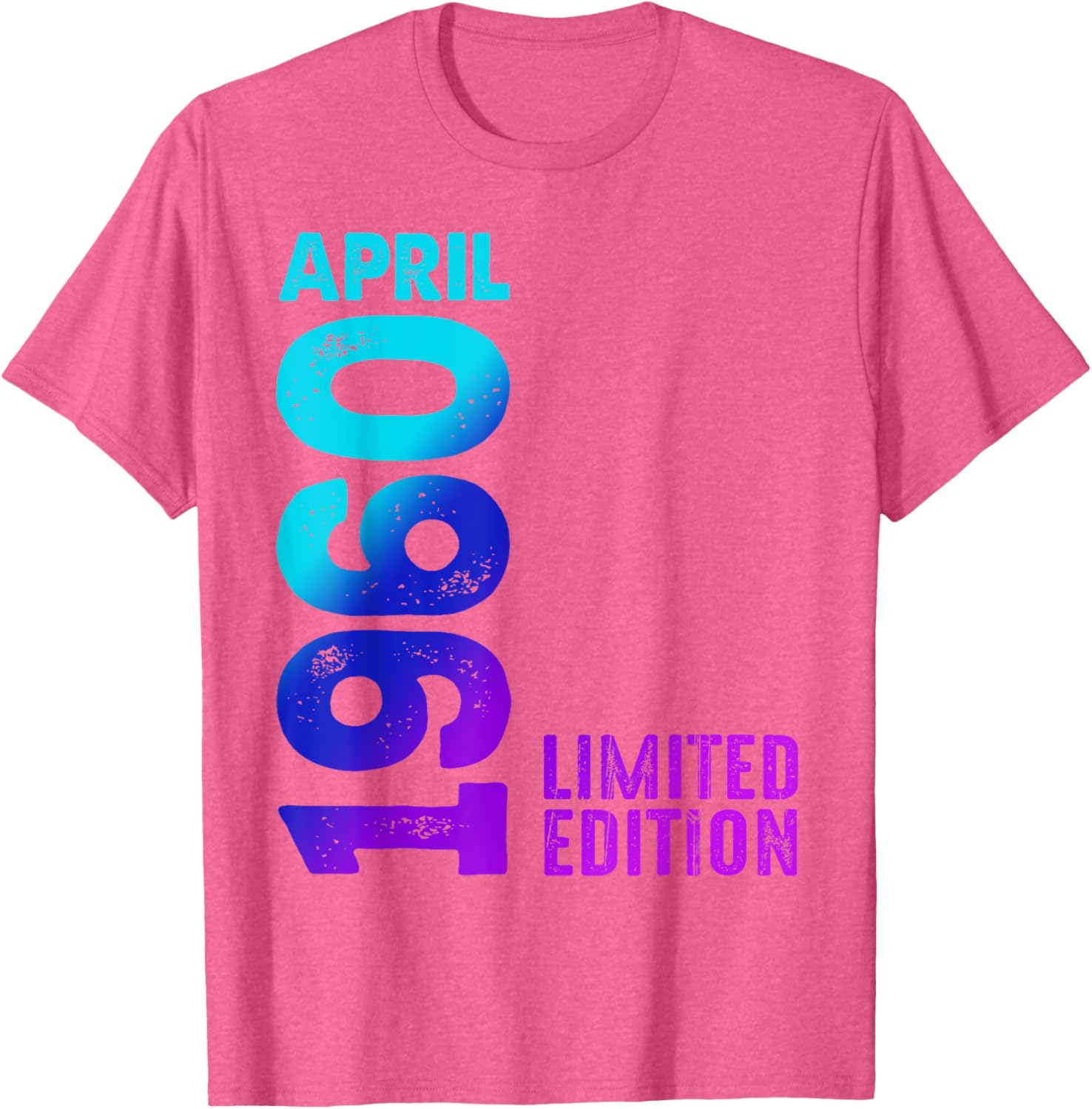 Limited Edition 1960 Retro Vintage T-Shirt for April Celebrations - 5