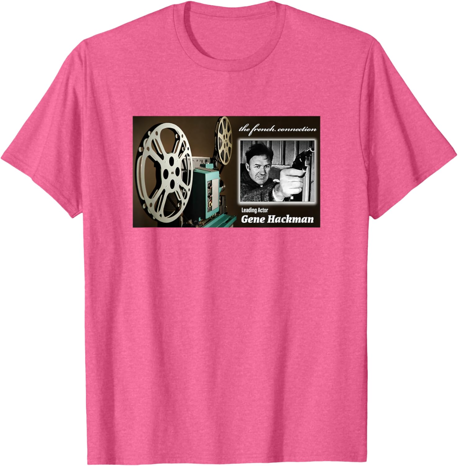 Gene Hackman T-Shirt for Fans Stylish Comfortable Clothing Shoewear - 18