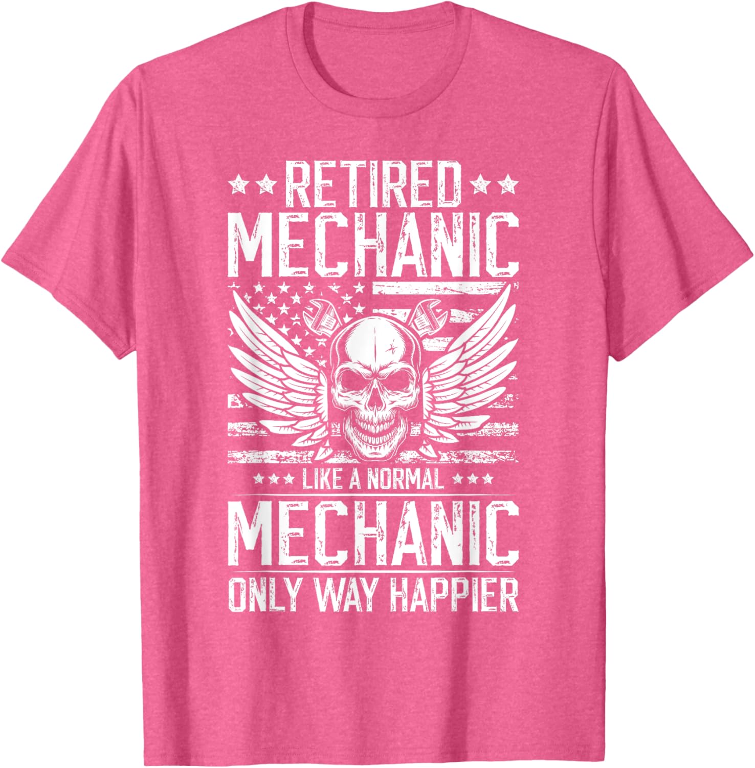 Funny Retired Mechanic T-Shirt for a Hilarious Retirement Gift - 18