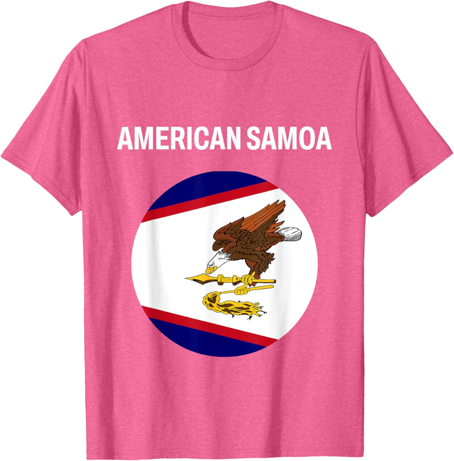 American Samoa Flag Modern T-Shirt for Stylish Casual Wear - 2