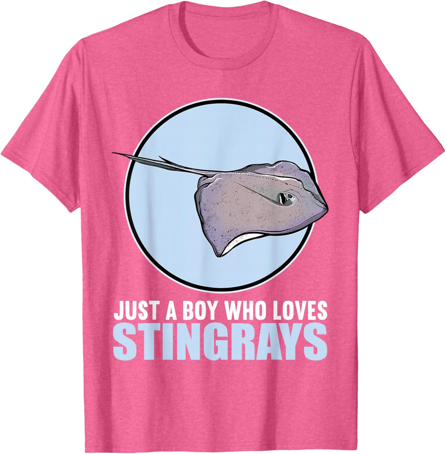 Just a Boy Who Loves Stingrays Cute Stingray T-Shirt for Kids - 20