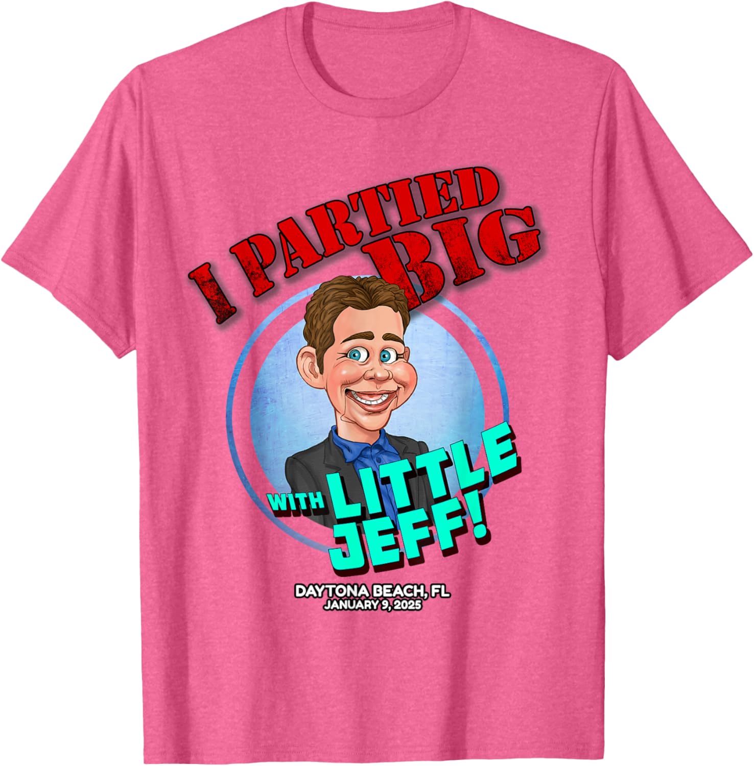 Little Jeff Daytona Beach T-Shirt for Men and Women - 2025 Casual Style - 12