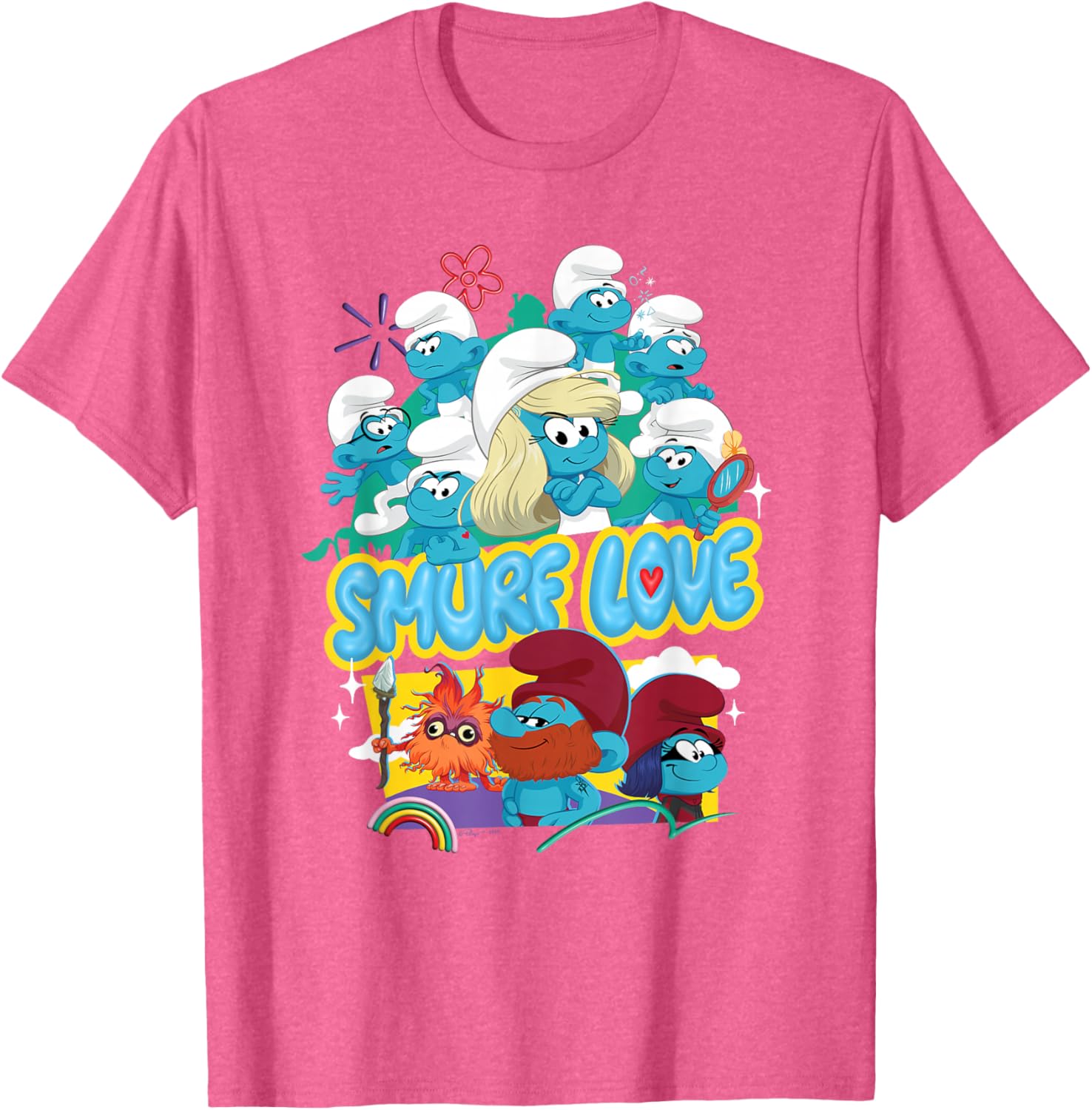 Smurfs Movie Smurf Love T-Shirt for Fun and Stylish Fans - 8