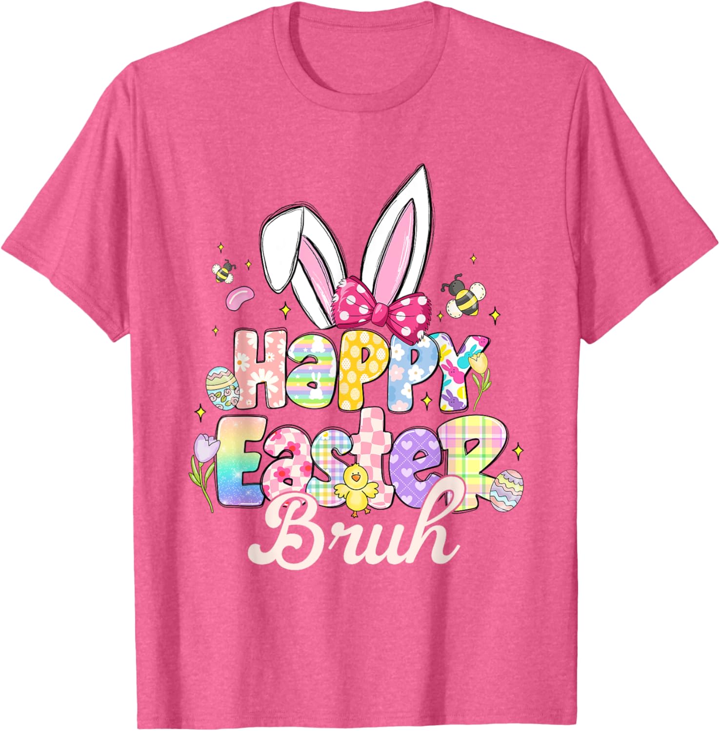 Funny Easter Bruh Meme T-Shirt for Bro Happy Spring Celebrations - 27