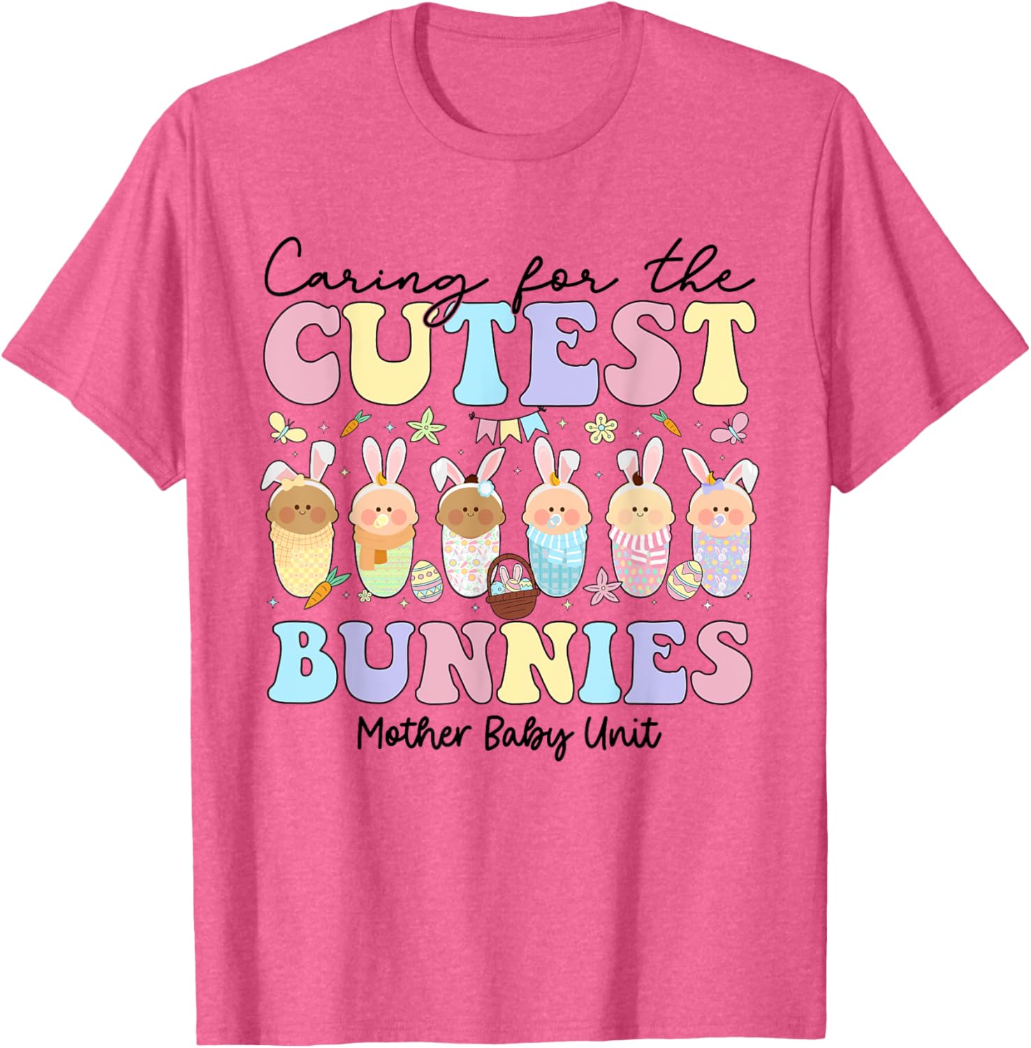 Adorable Easter Bunny T-Shirt for Mother and Baby - Perfect Spring Outfit - 4