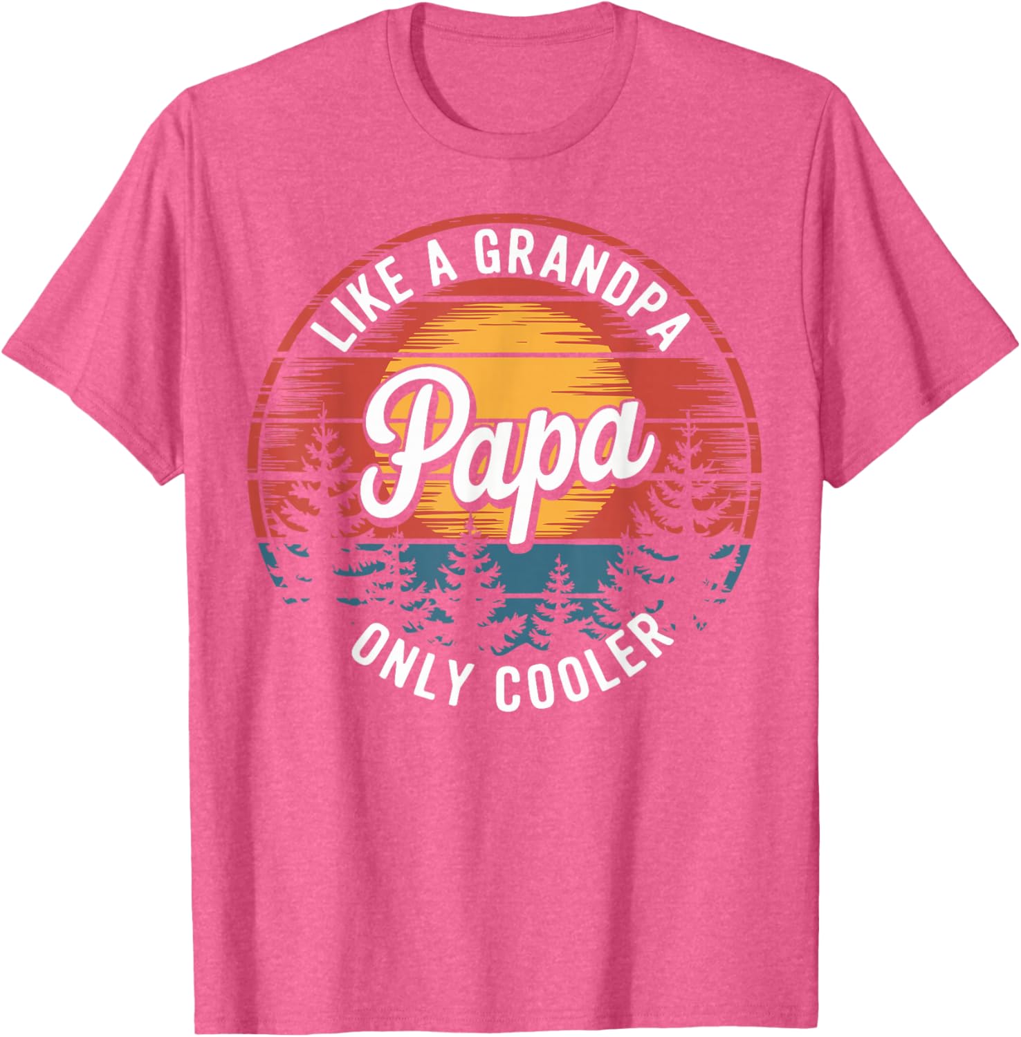 Cool Funny Dad T-Shirt Papa Like A Grandpa Definition Gift for Fathers - 28