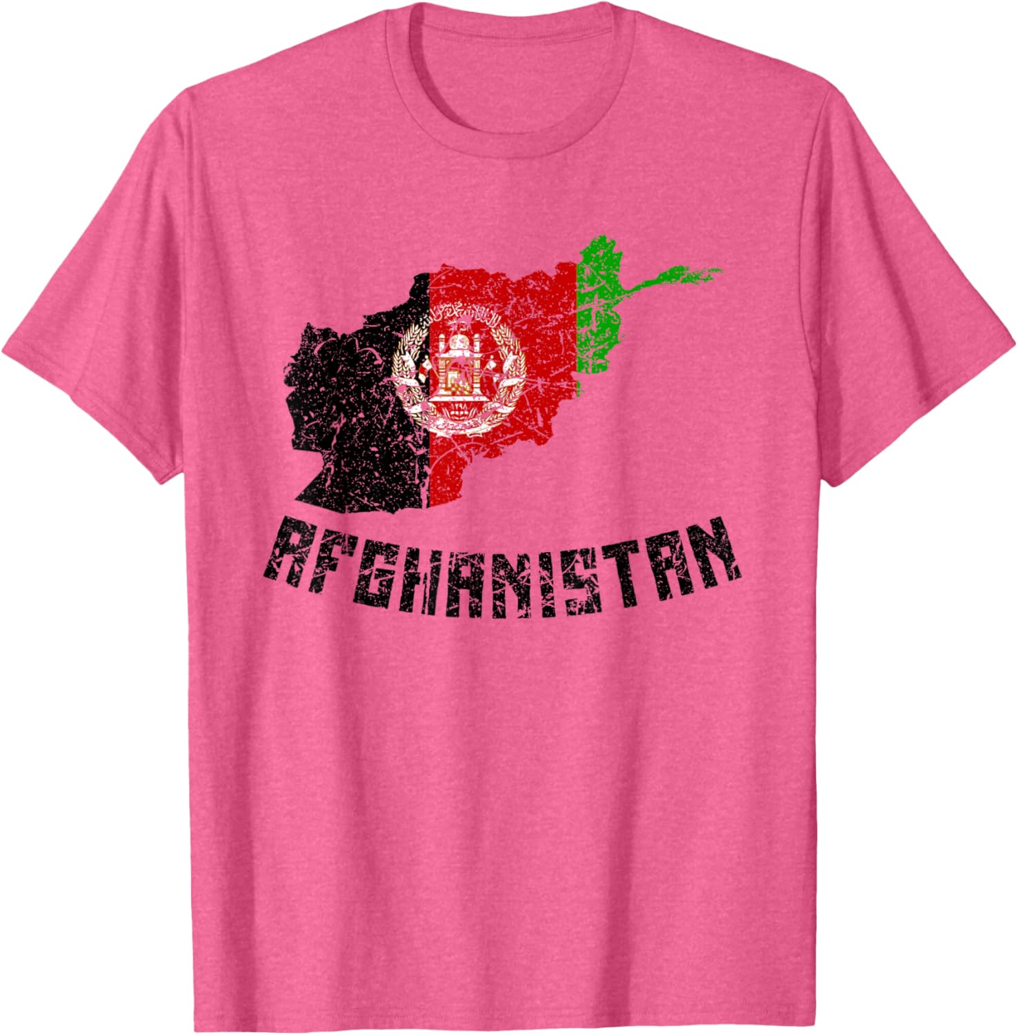 Distressed Afghan Flag T-Shirt for Men, Women, and Kids – Stylish Apparel - 10