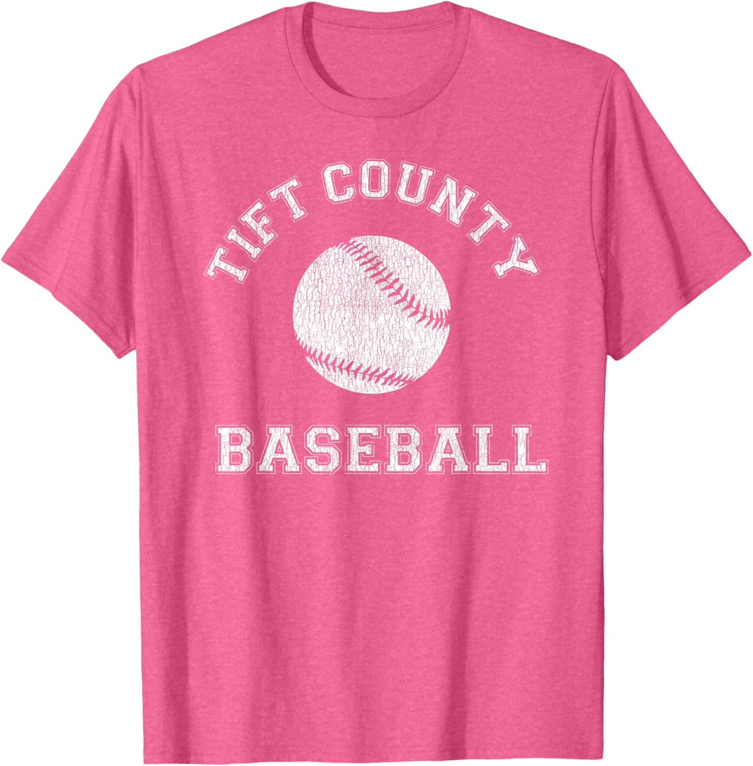 Tift County Baseball Distressed Retro Classic T-Shirt for Fans - 2