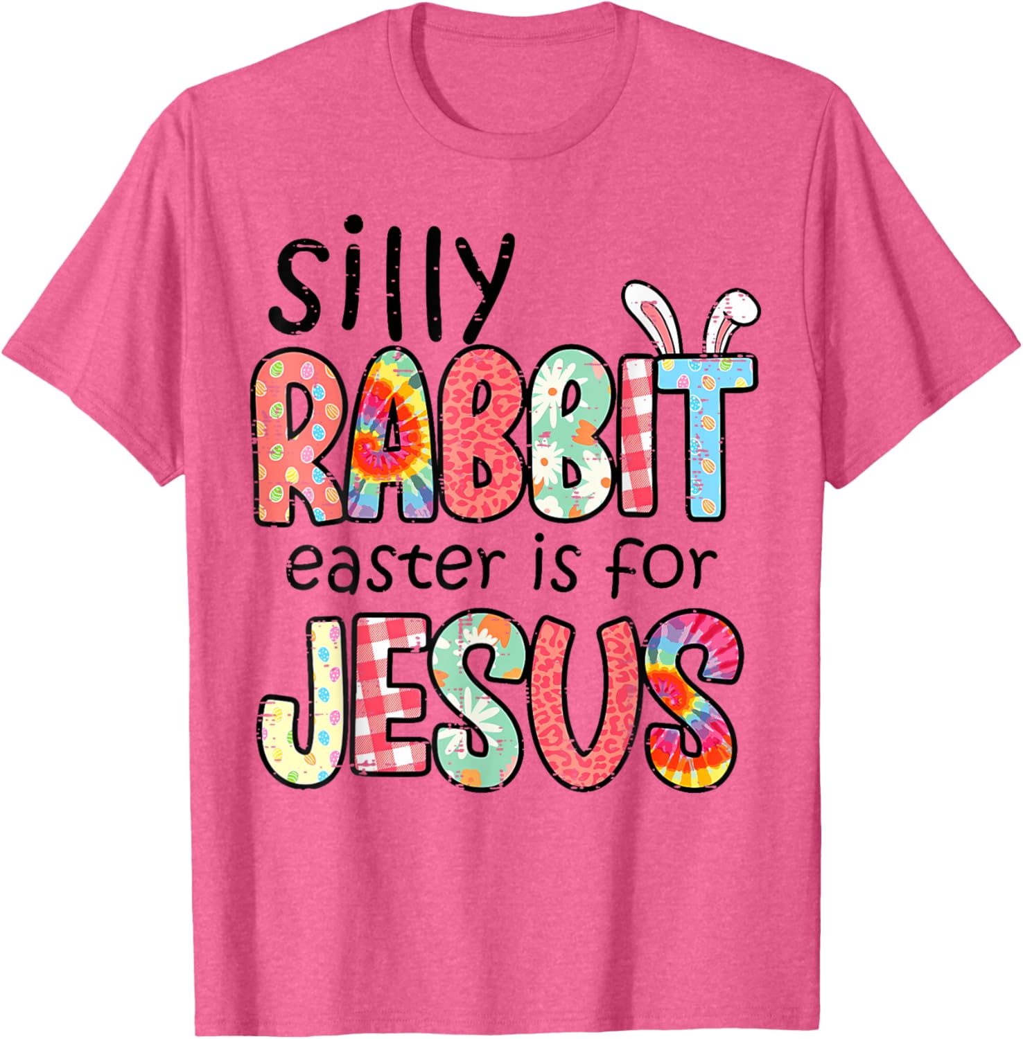 Silly Rabbit Easter T-Shirt for Jesus – Fun Religious Tee for Kids & Adults - 22