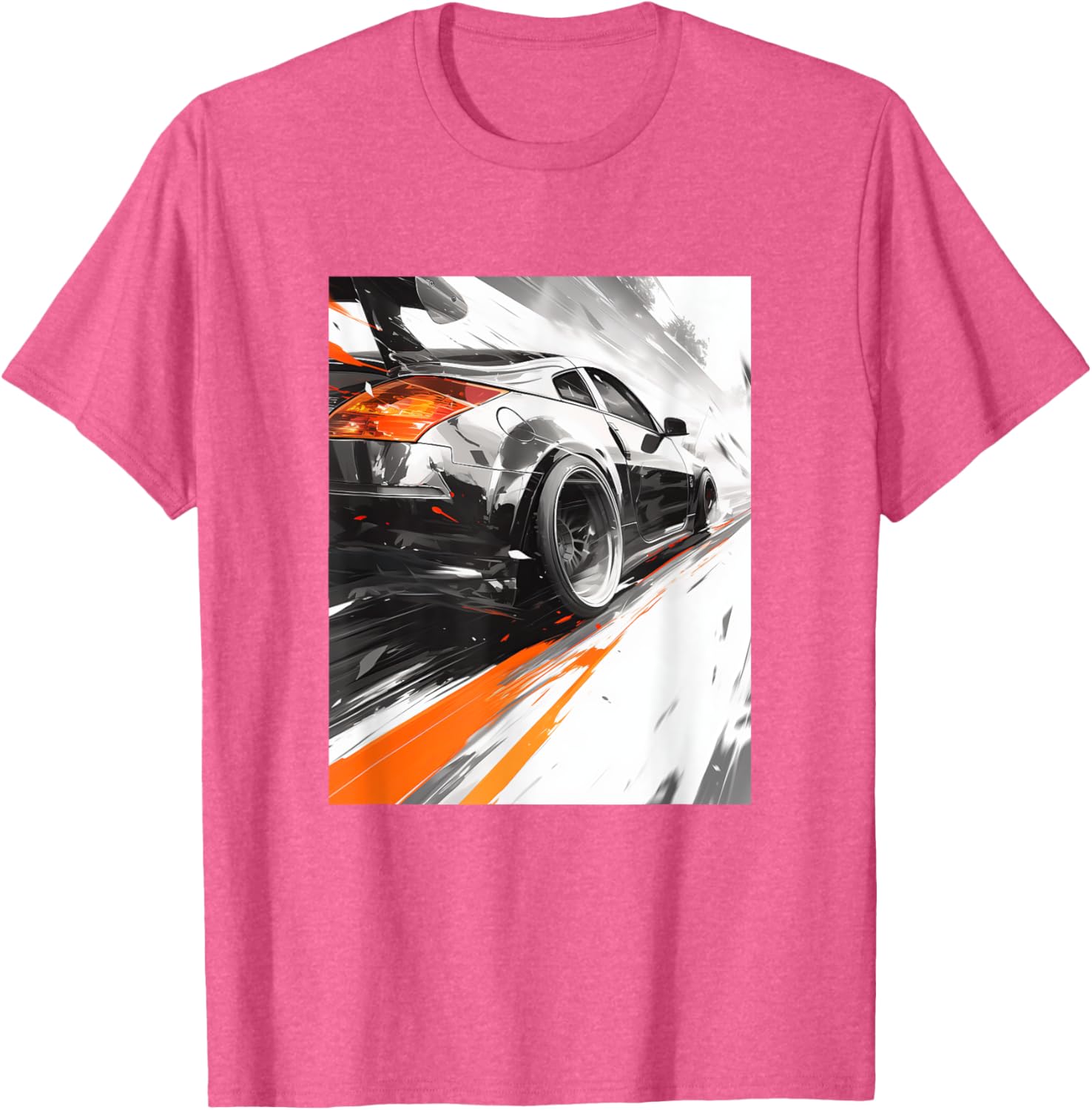 JDM Race 350 Z33 Tuning Drift Import Graphic T-Shirt for Car Enthusiasts - 12