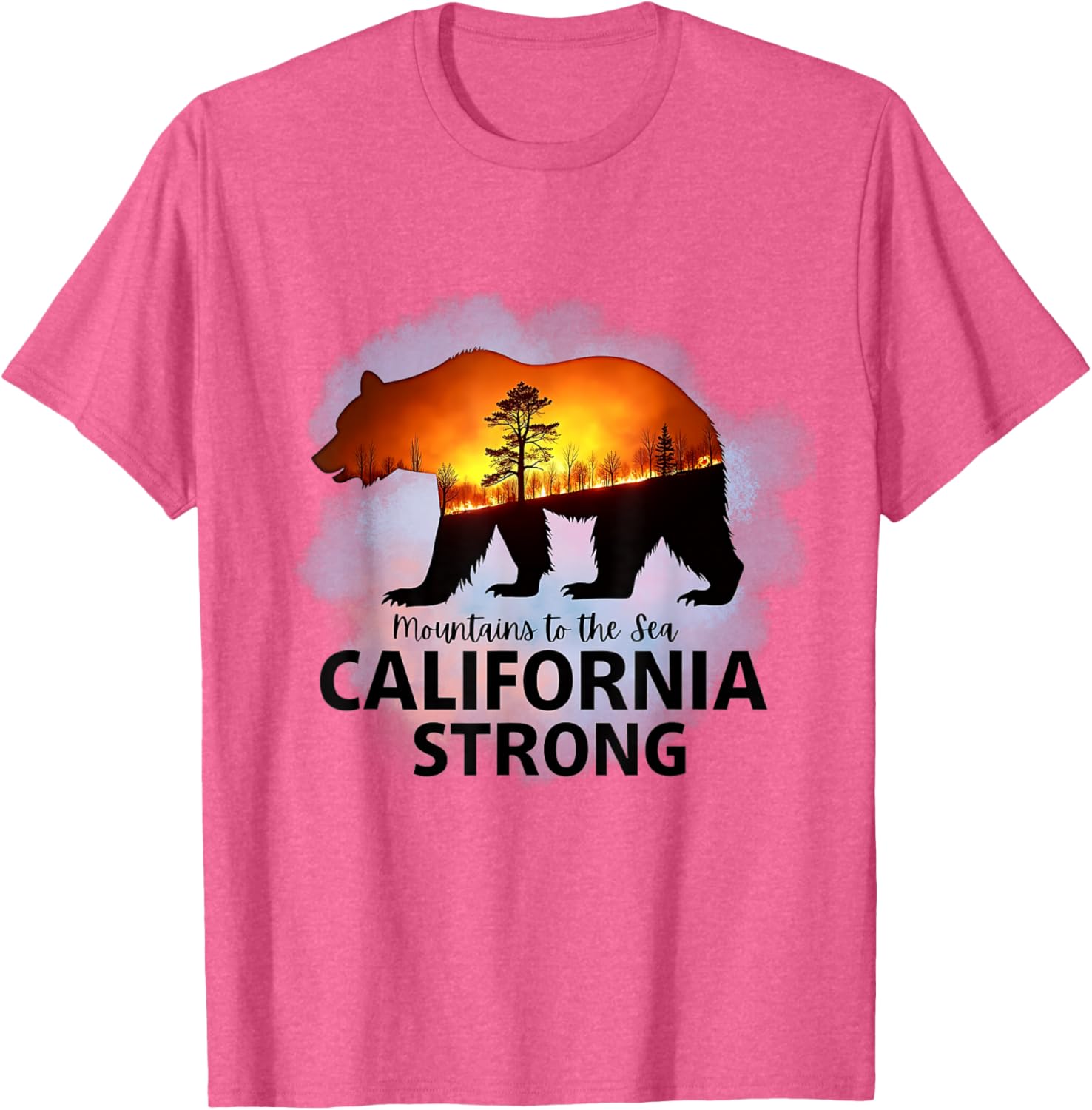 California Strong Bear T-Shirt for Nature Lovers and Adventurers - 7