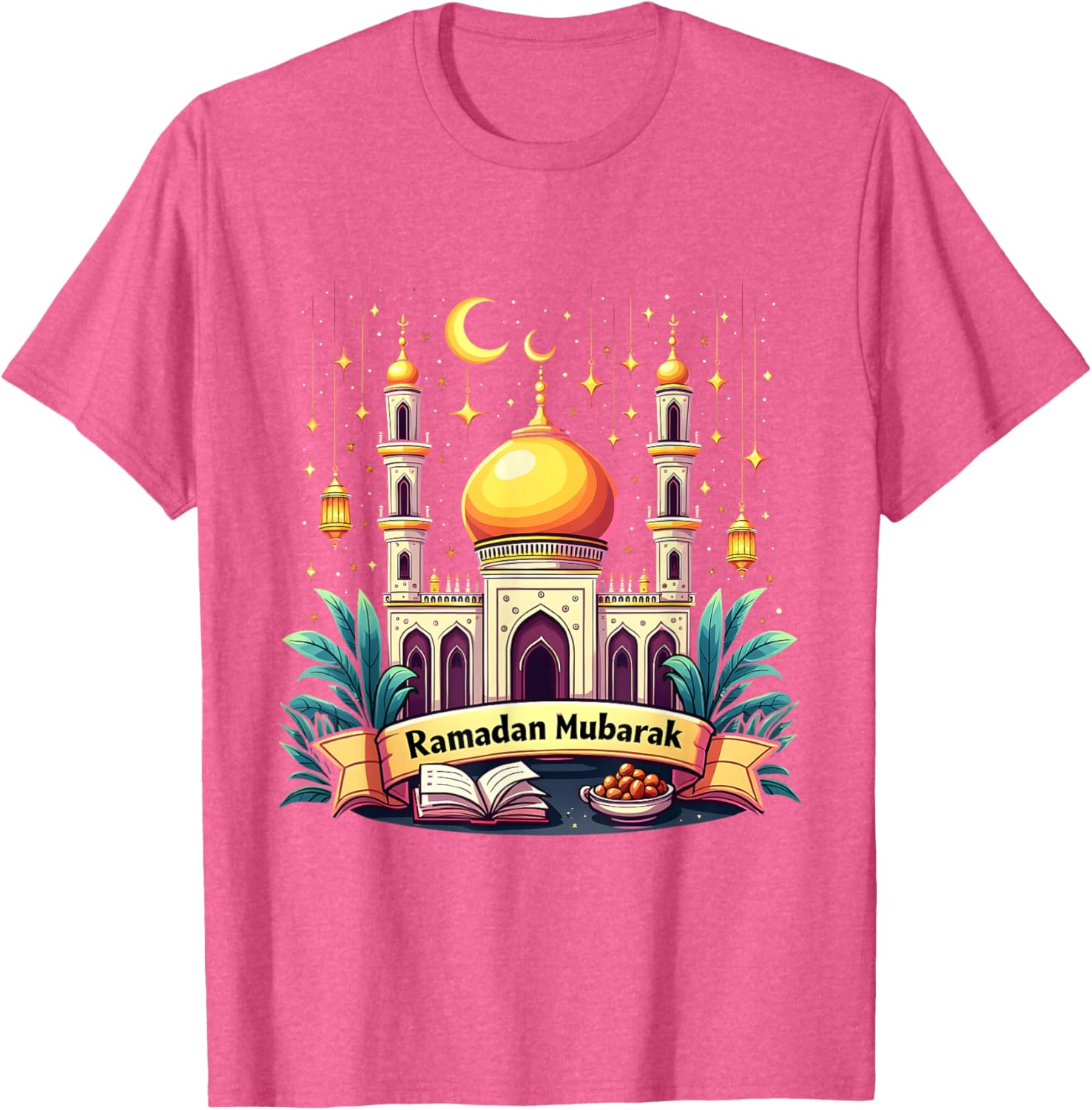 Happy Ramadan Mubarak T-Shirt 2025 Celebrating the Joy of Ramadan - 16