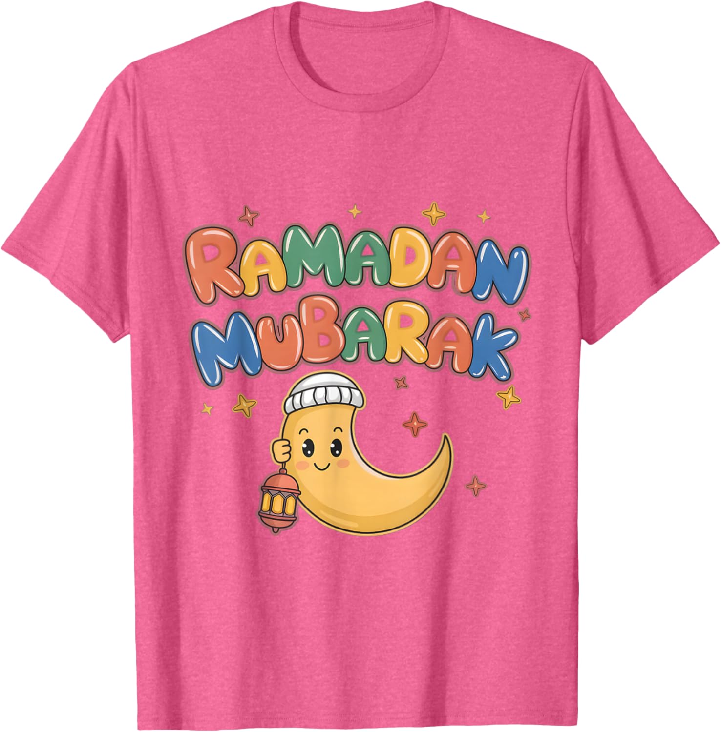 Kids Ramadan Mubarak T-Shirt for Boys Stylish Youth Apparel - 10
