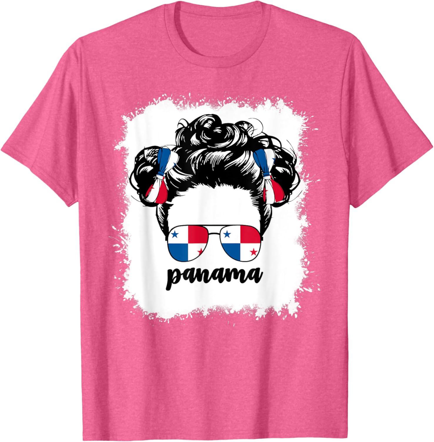 Panama Flag T-Shirt for Little Girls - Cute Toddler Latina Clothing - 10