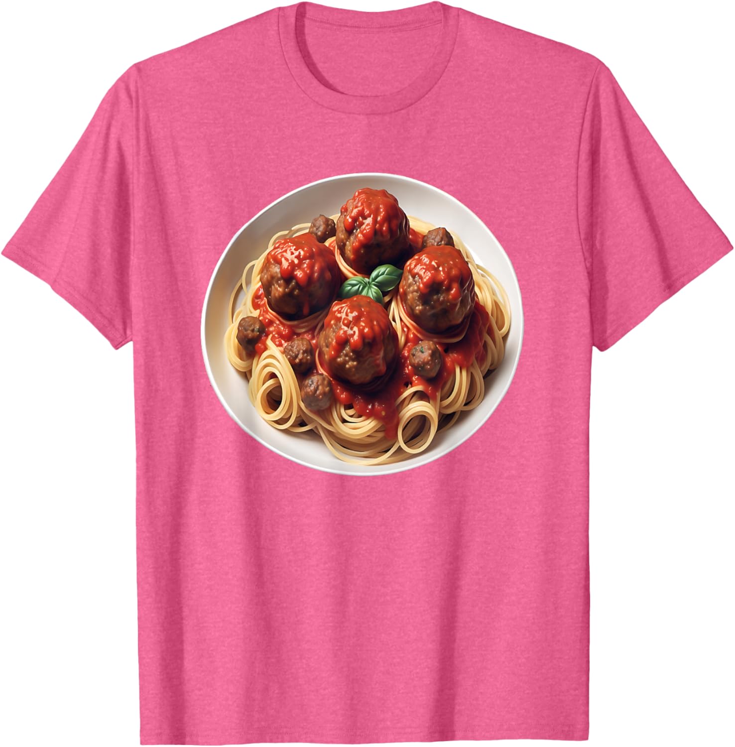 Spaghetti and Meatballs T-Shirt Fun Foodie Apparel for Pasta Lovers - 25