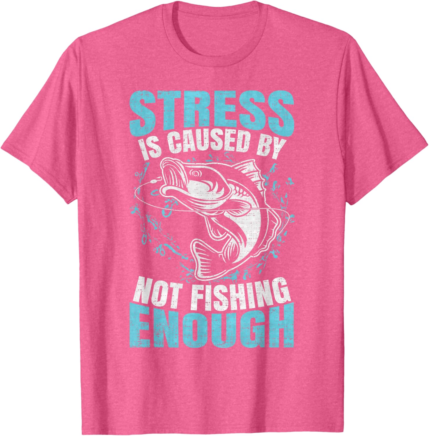 Funny Bass Fly Fishing T-Shirt for Men and Women - Perfect Gift for Anglers - 16
