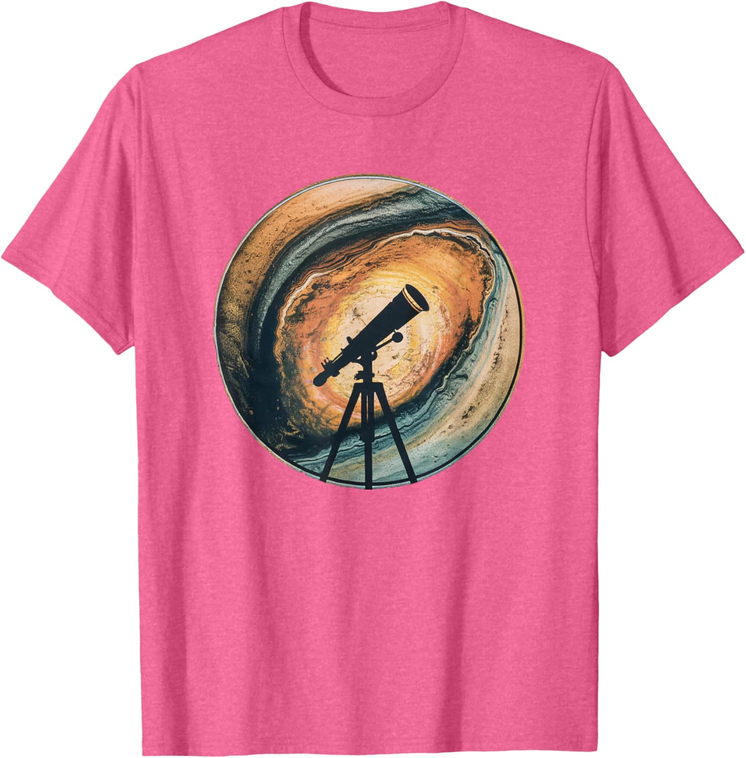 Astronomy Telescope Stargazing T-Shirt for Space Lovers and Astronomers - 7