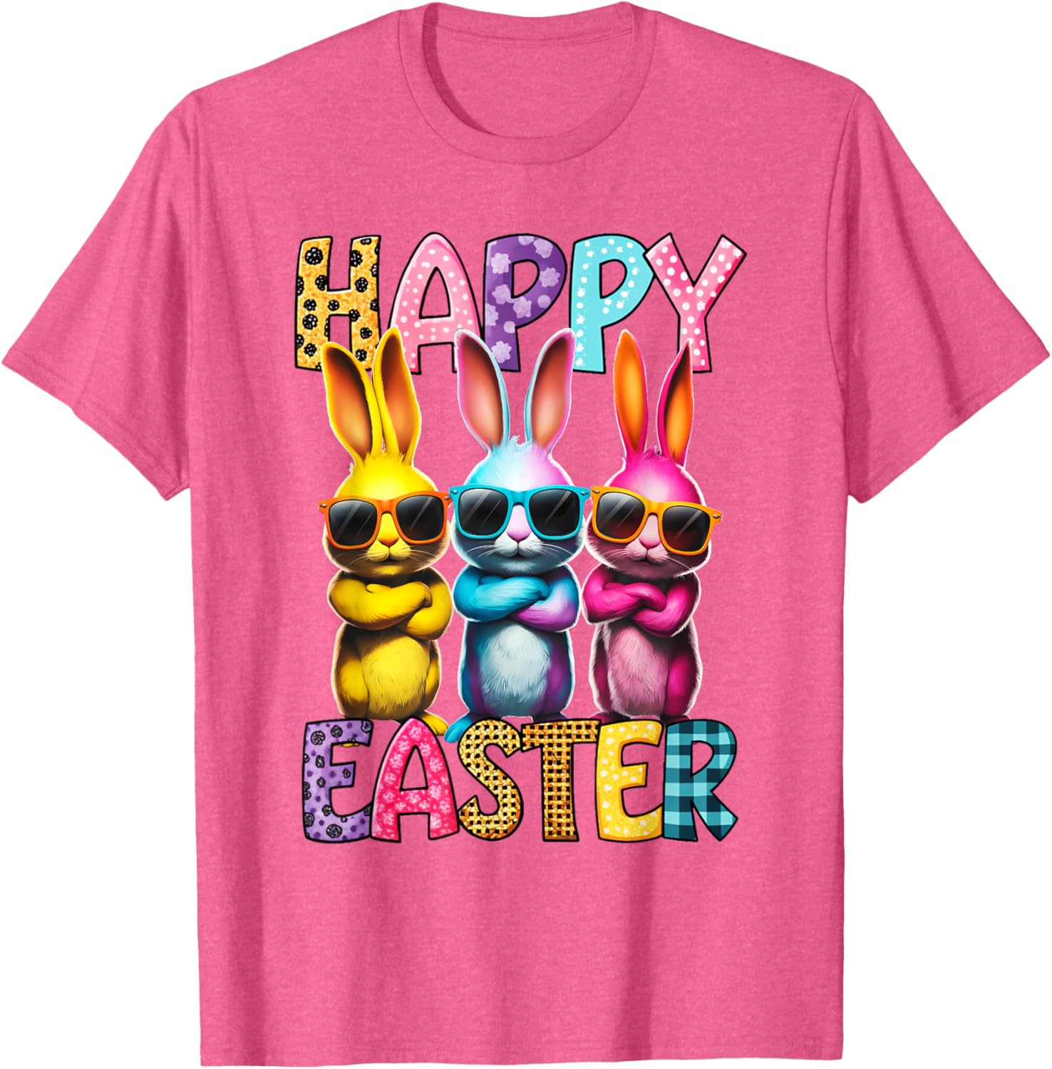 Funny Easter Bunny T-Shirt for Kids and Adults - Happy Easter Tees - 12