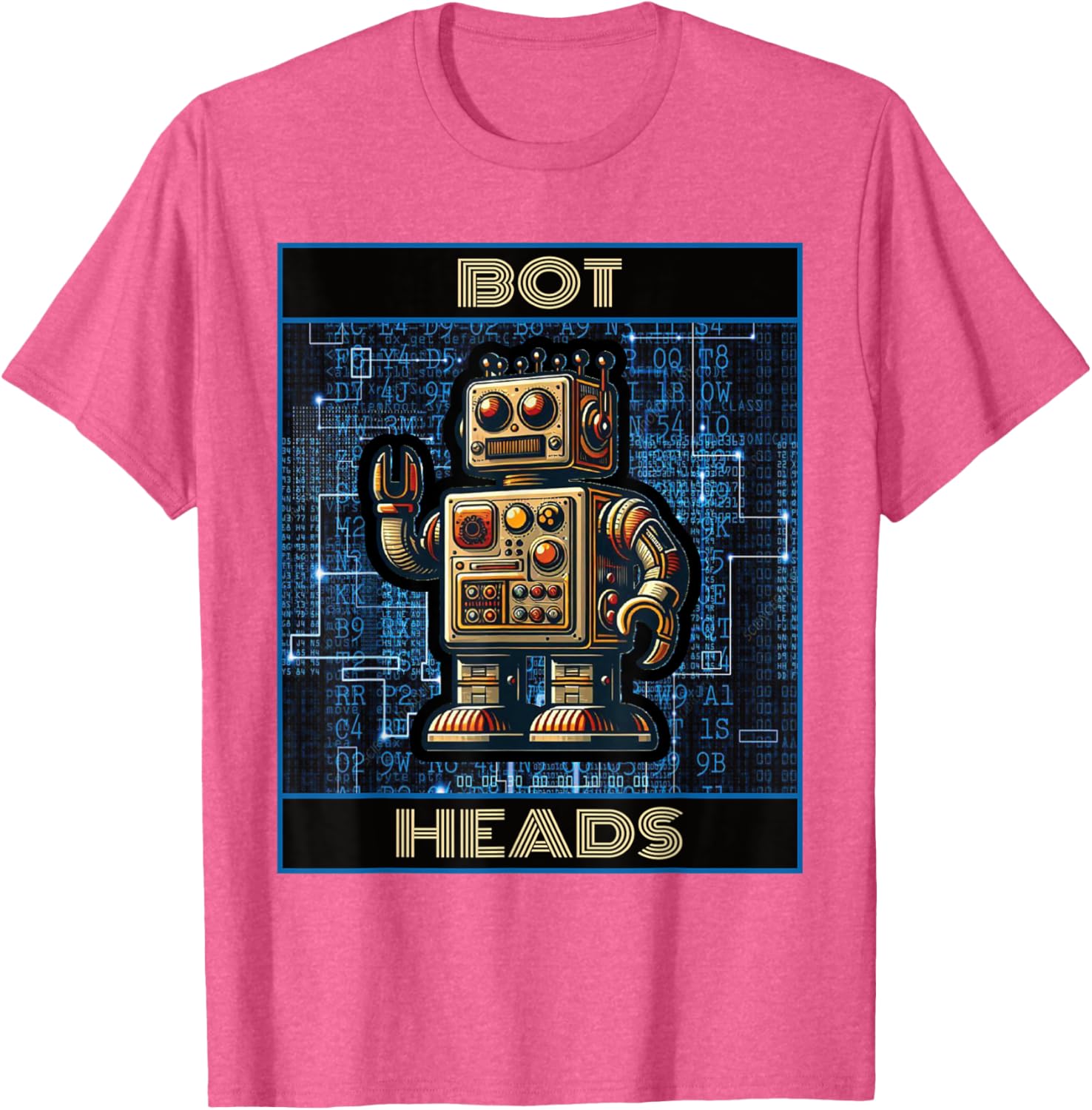 Robot Tech Bot Programmer T-Shirt for Tech Enthusiasts and Coders - 6
