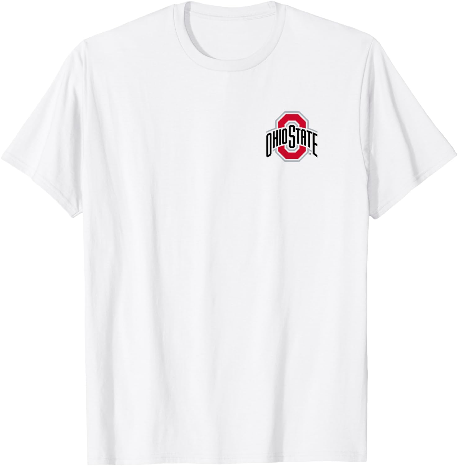 Ohio State Buckeyes Brutus White T-Shirt for Sports Fans and Outdoors - 1