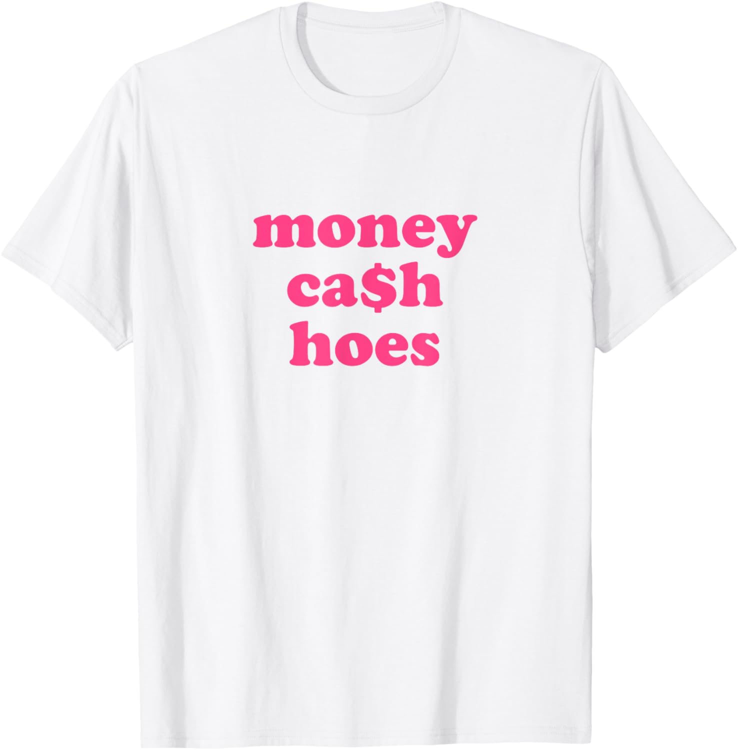 Y2K Aesthetic Money Cash Hoes T-Shirt for Stylish Casual Wear - 9