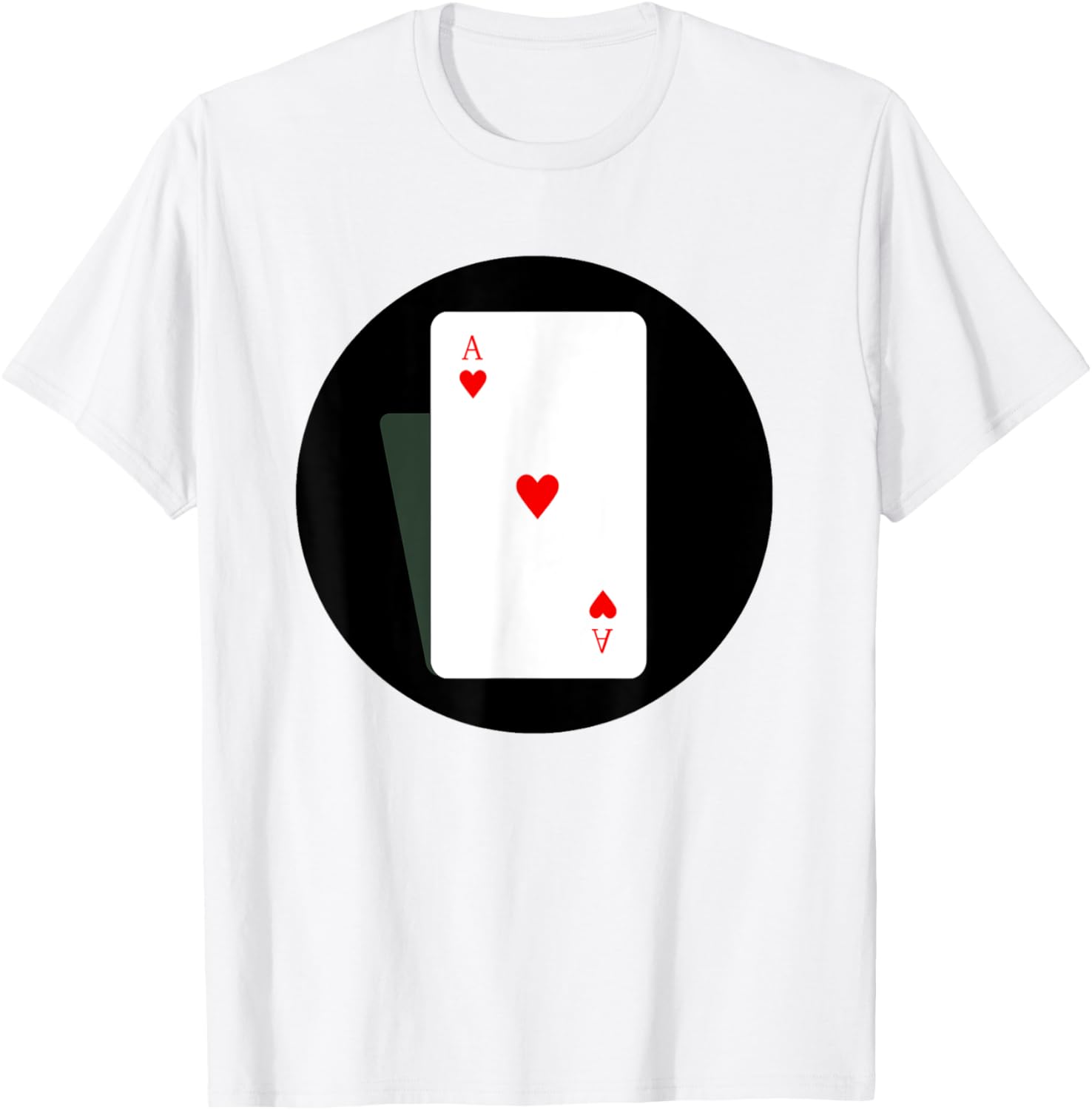 Ace of Hearts T-Shirt for Stylish Comfort in Clothing and Accessories - 25
