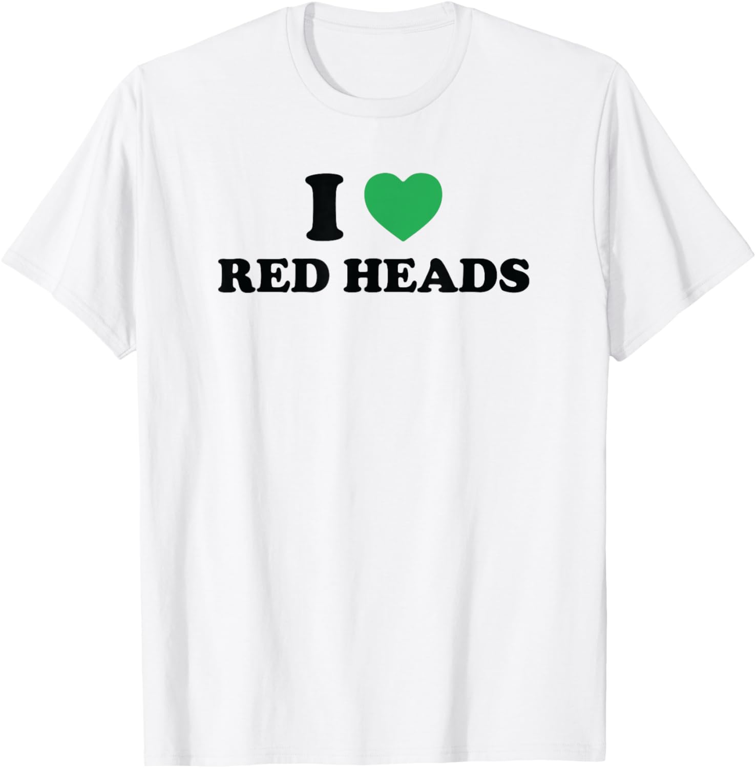 I Love Red Heads Y2K St. Patrick's Day T-Shirt for Gingers - 6
