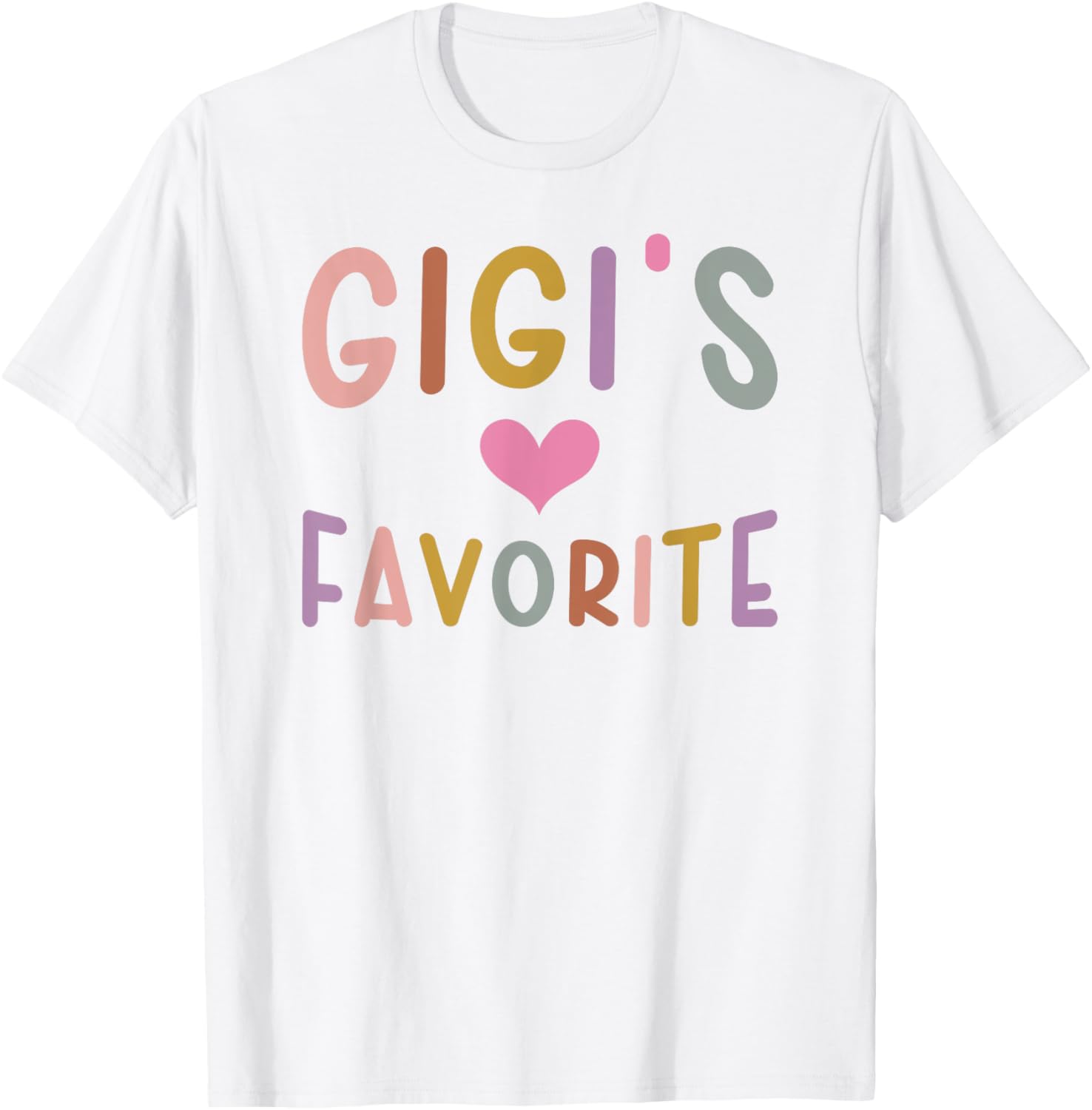Gigi's Favorite T-Shirt for Grandchildren - Cute Gift for Family Love - 12