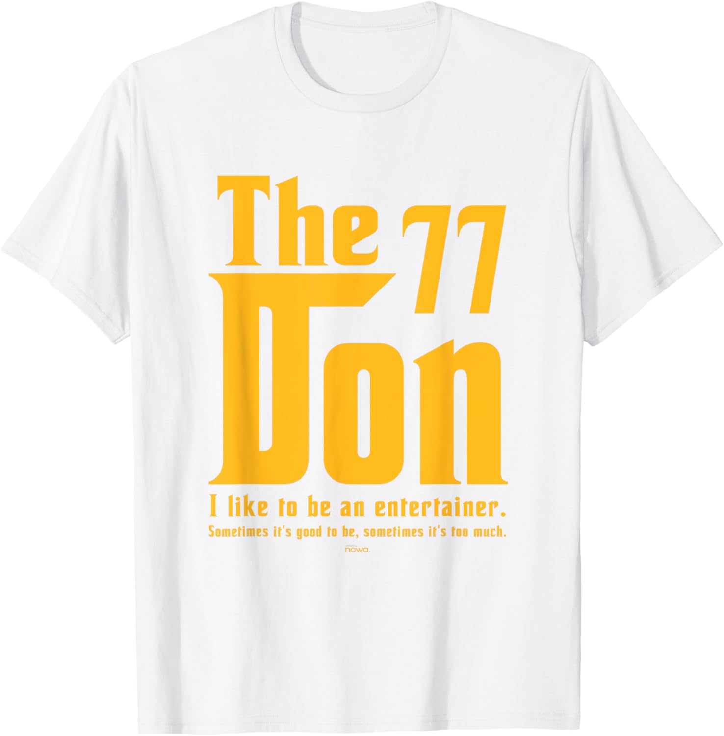 I Like to Be an Entertainer Luka the Don T-Shirt for Fun and Style - 7