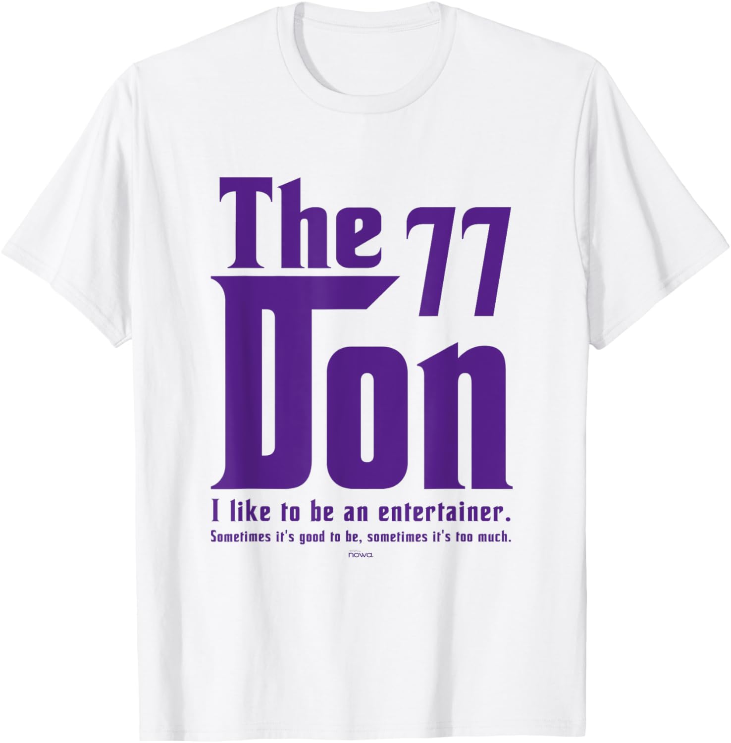 LUKA THE DON I Like to Be an Entertainer T-Shirt for Fun Lovers - 3