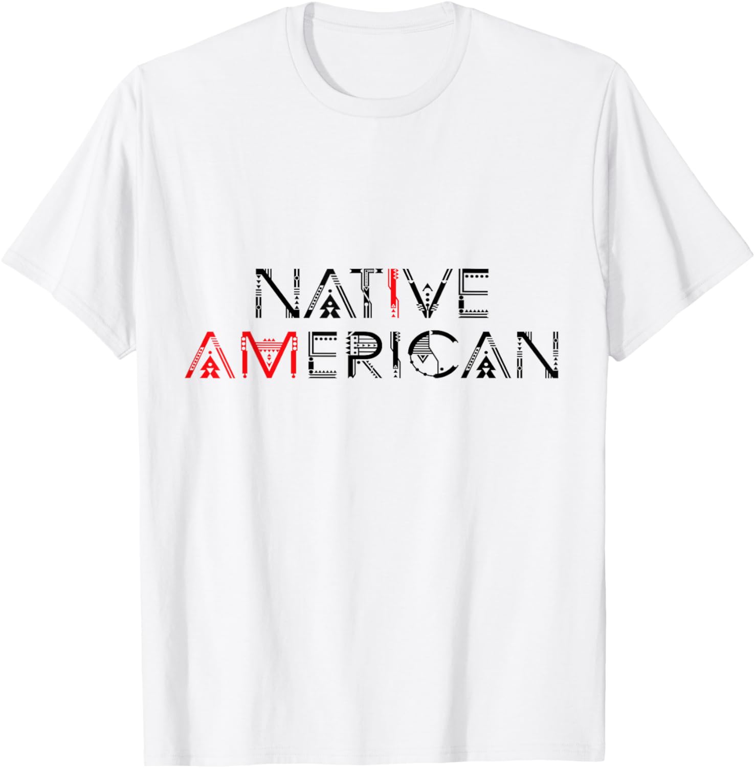 Proud Native American Indigenous Indian T-Shirt for Casual Wear - 8