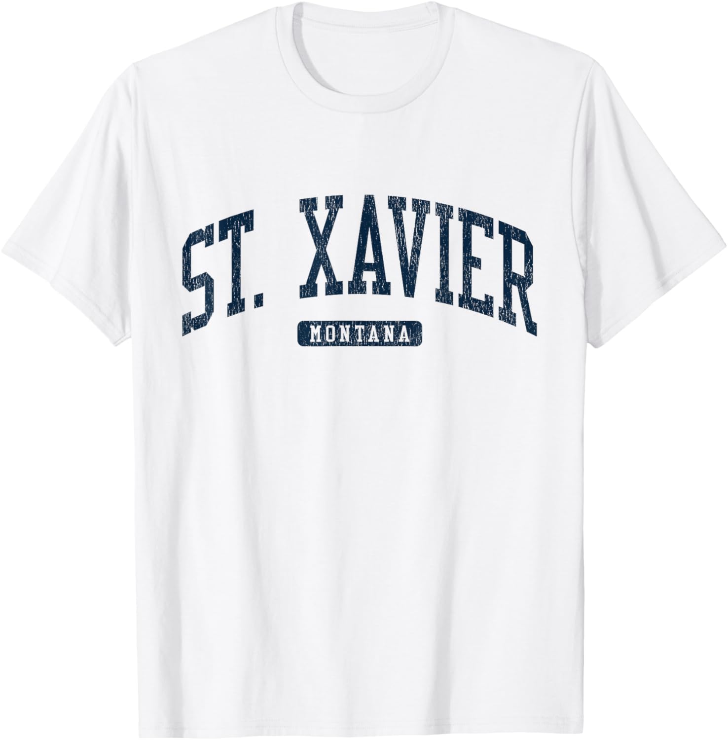 St. Xavier College Montana Blue T-Shirt for Students and Alumni - 5
