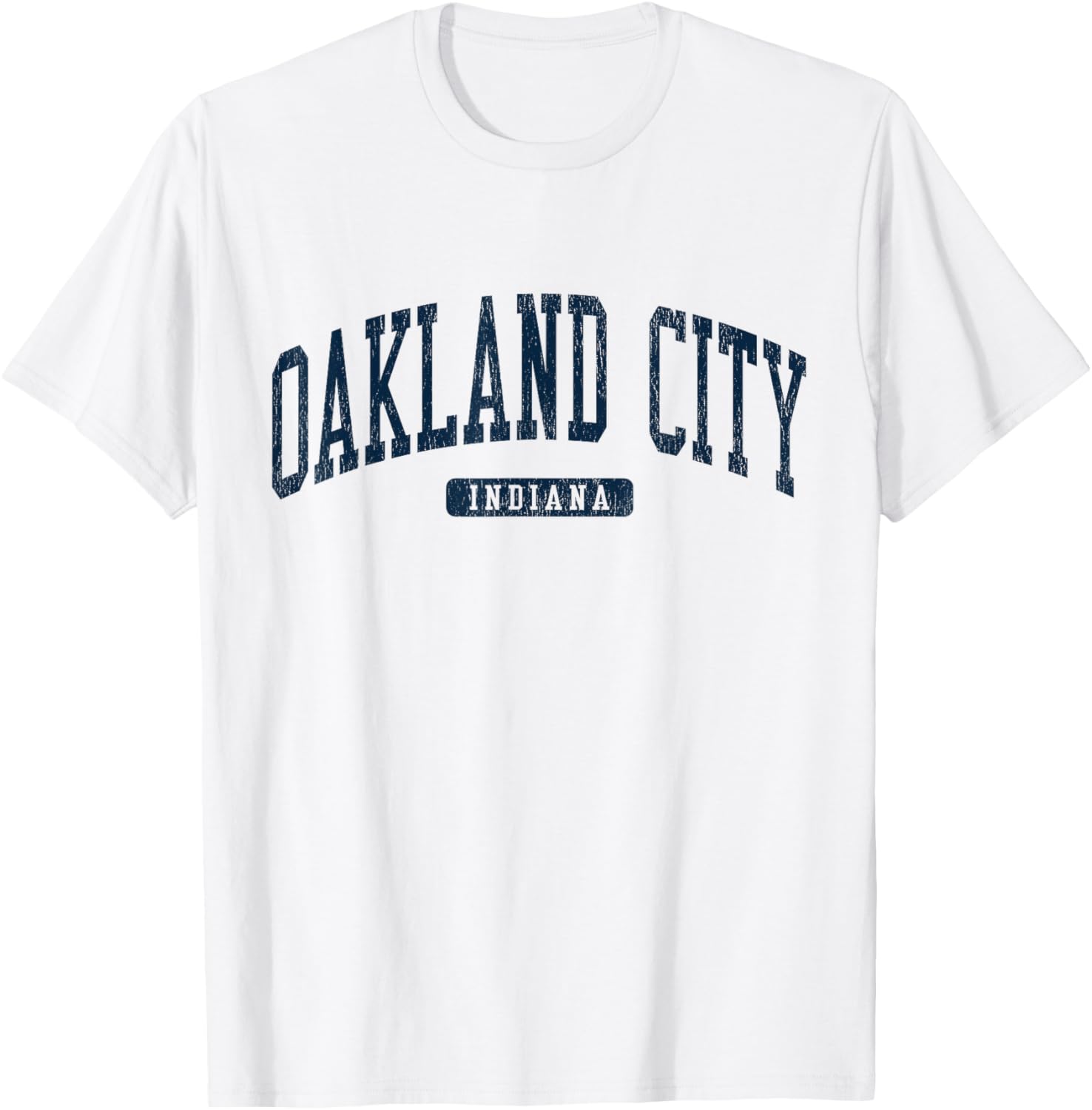 Oakland City Indiana College University Style Blue T-Shirt for Men and Women - 10