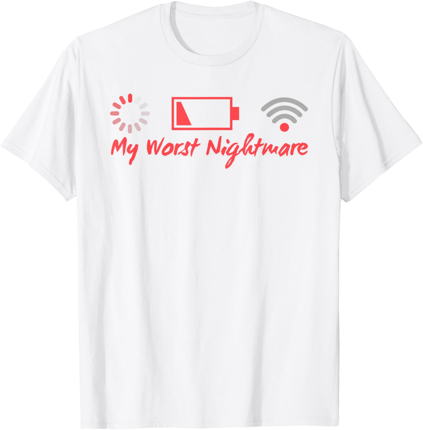 My Worst Nightmare Gamer Humor T-Shirt for Funny Gaming Gifts - 5