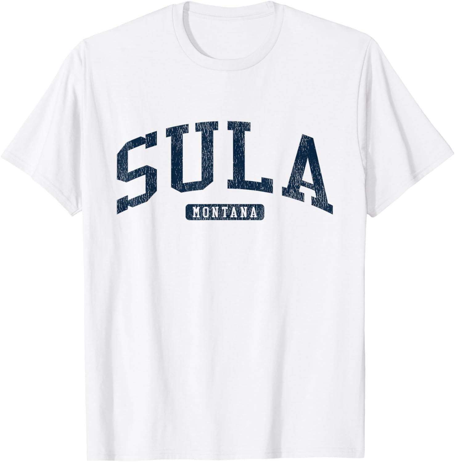 Sula Montana College University Style Blue T-Shirt for Casual Wear - 13