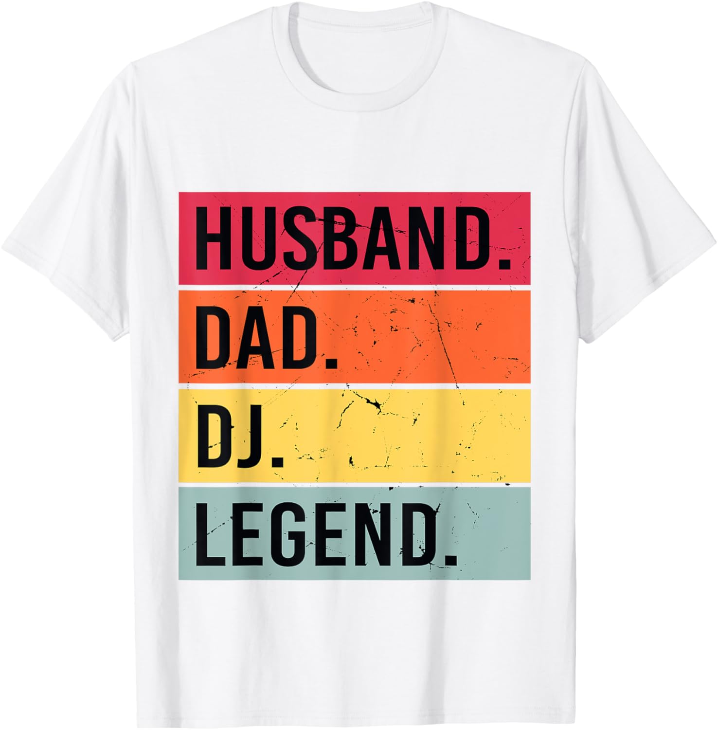 Husband Dad DJ Legend T-Shirt for Father's Day Music Lovers - 18