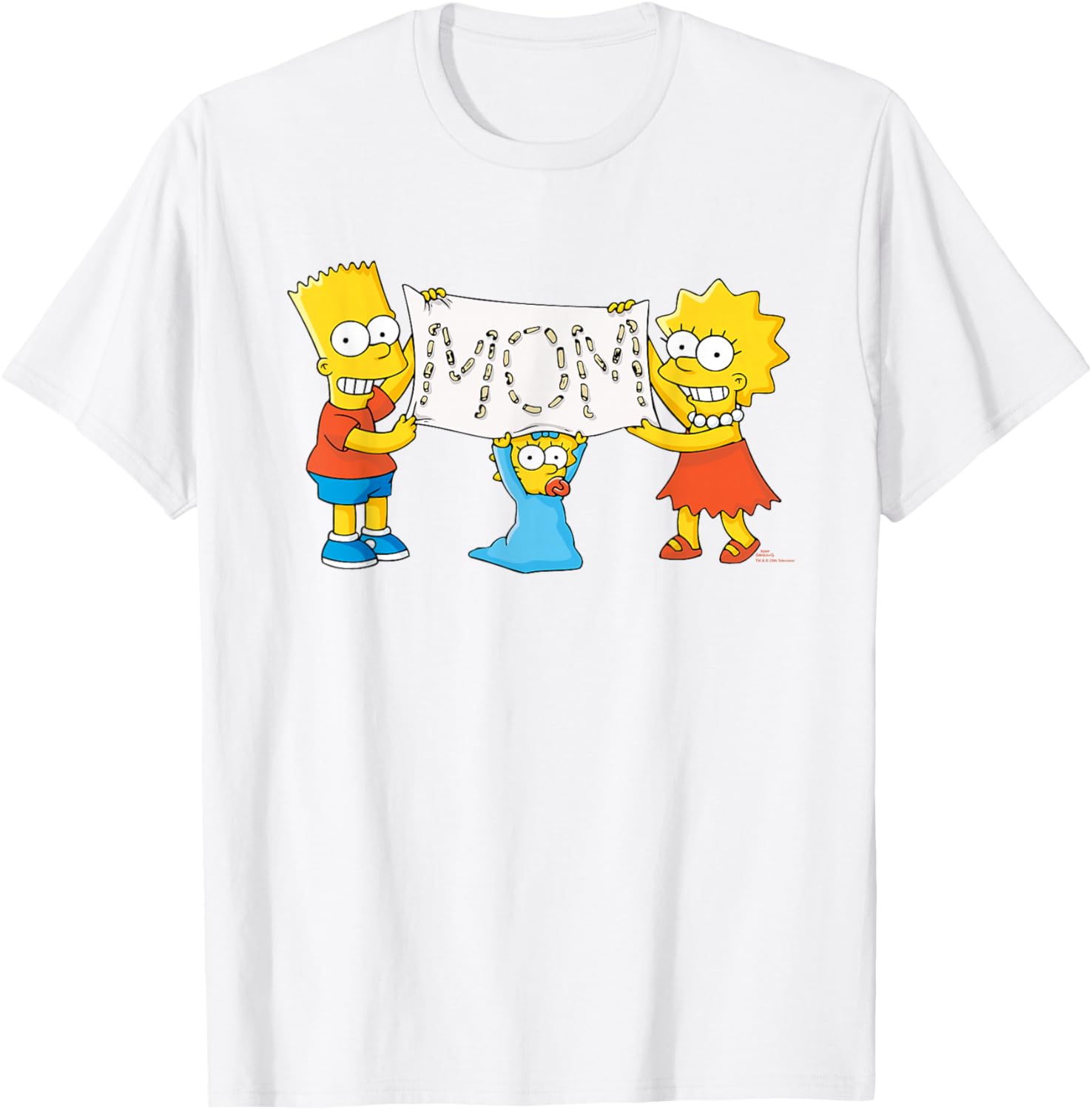 The Simpsons Macaroni Art T-Shirt Perfect Mother's Day Birthday Gift - 21